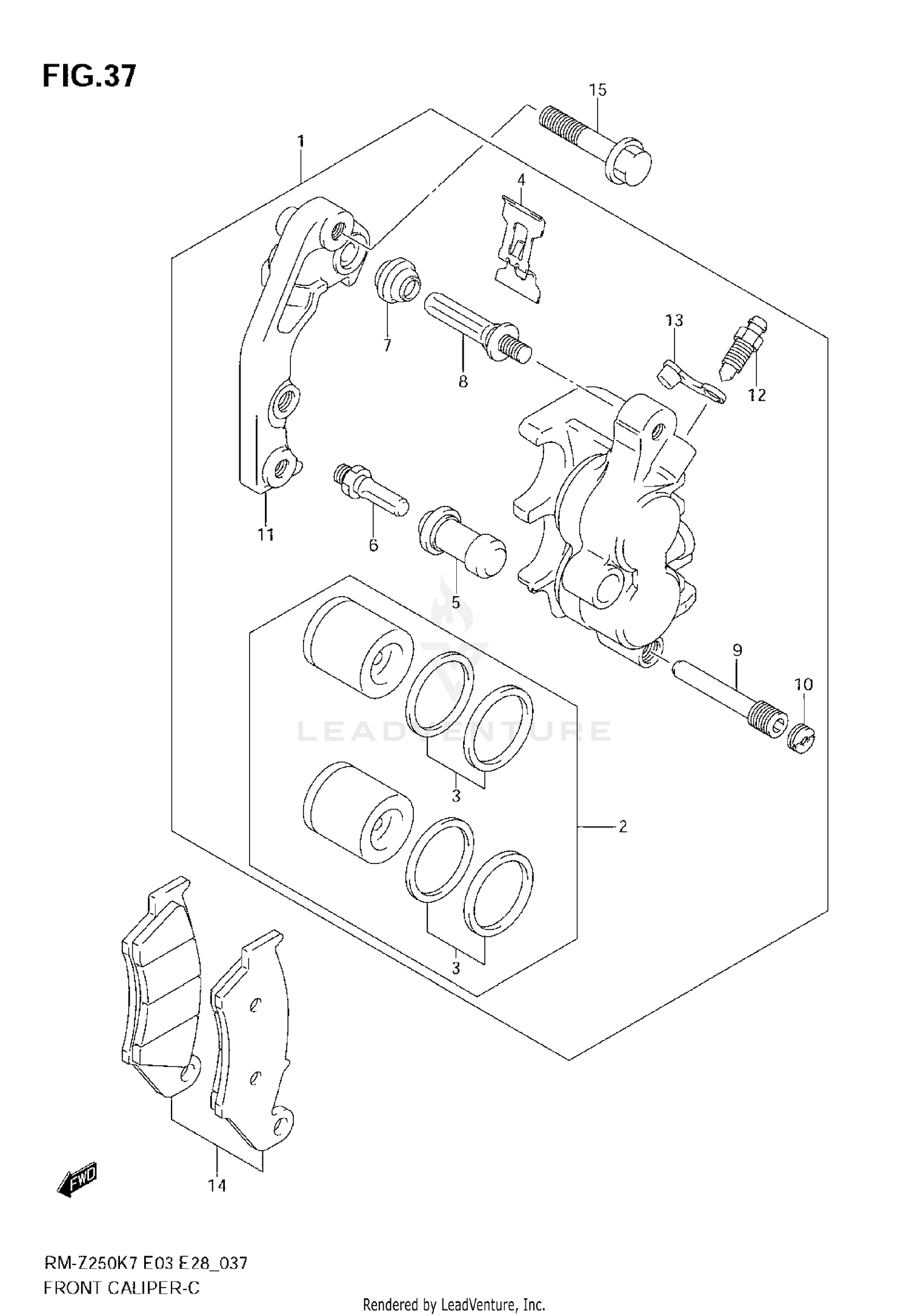 FRONT CALIPER