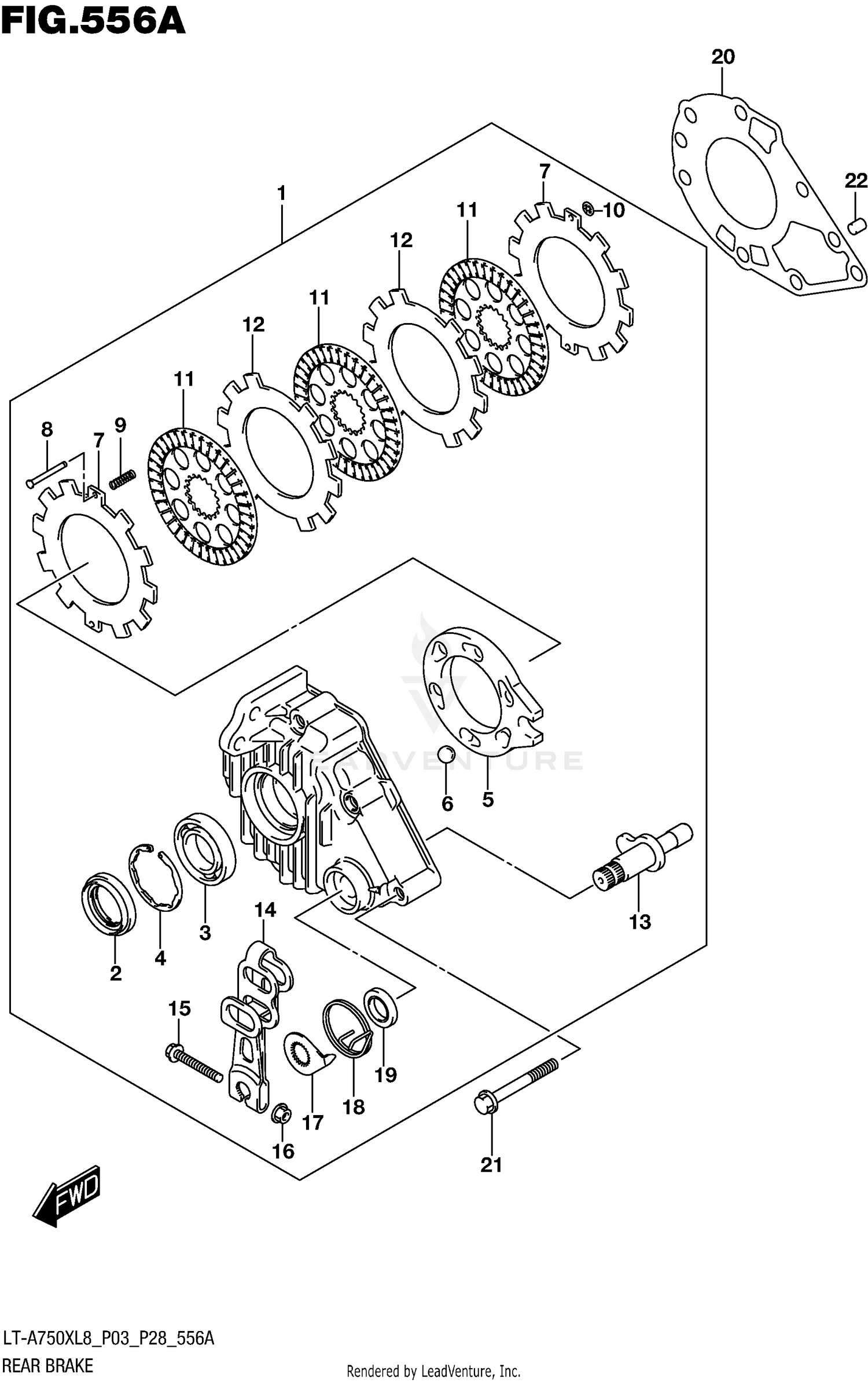 REAR BRAKE