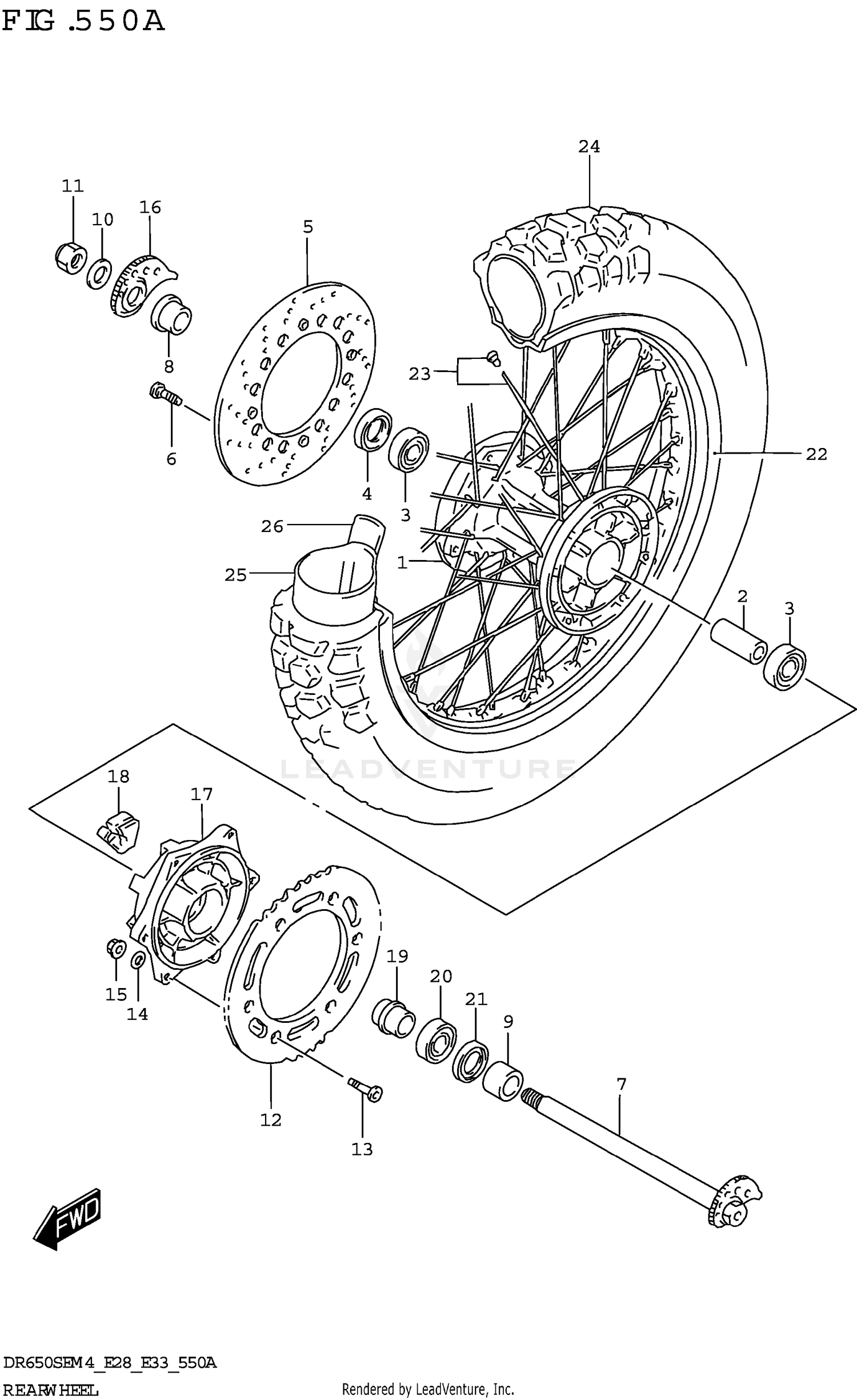 REAR WHEEL