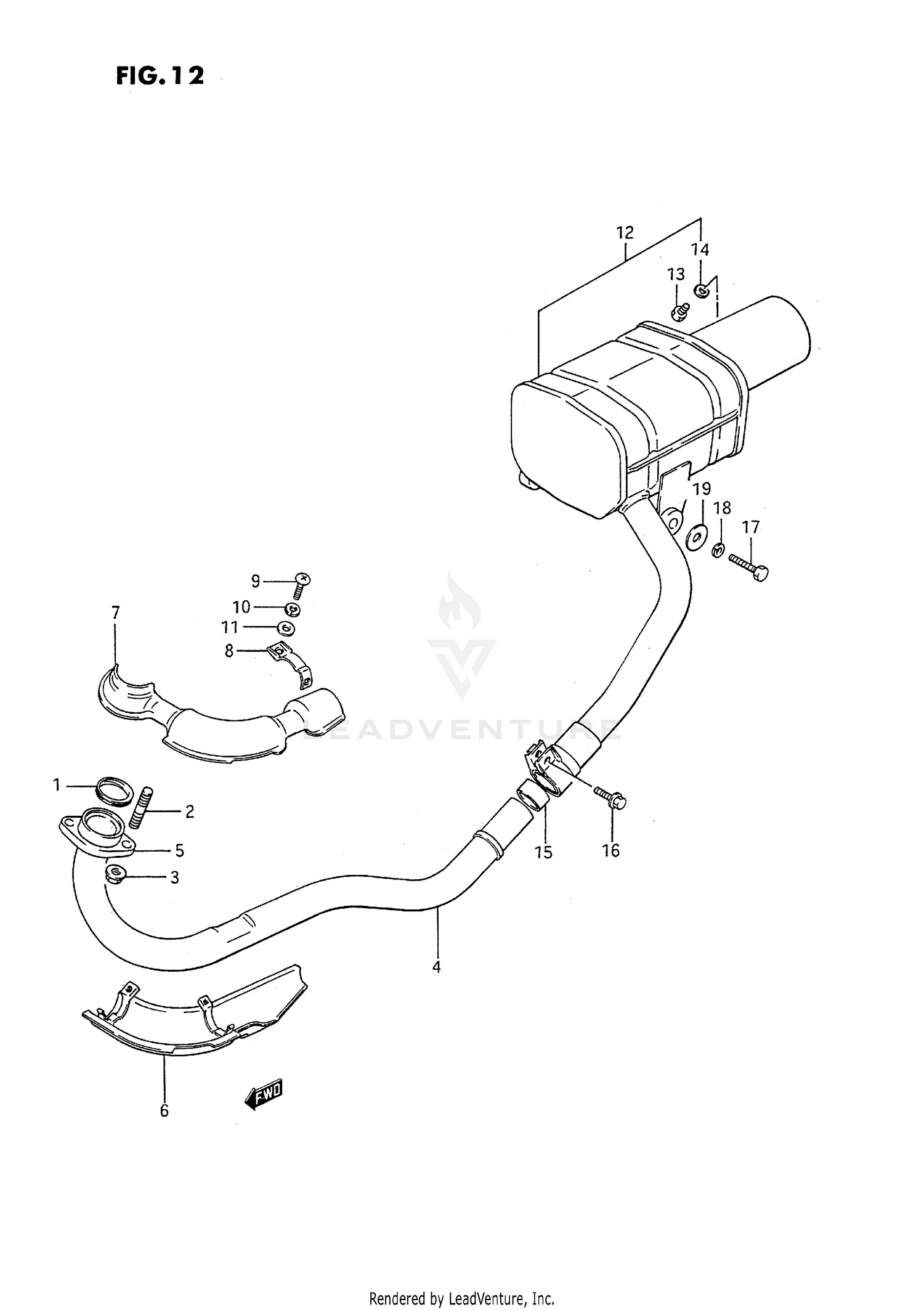 MUFFLER (MODEL H)