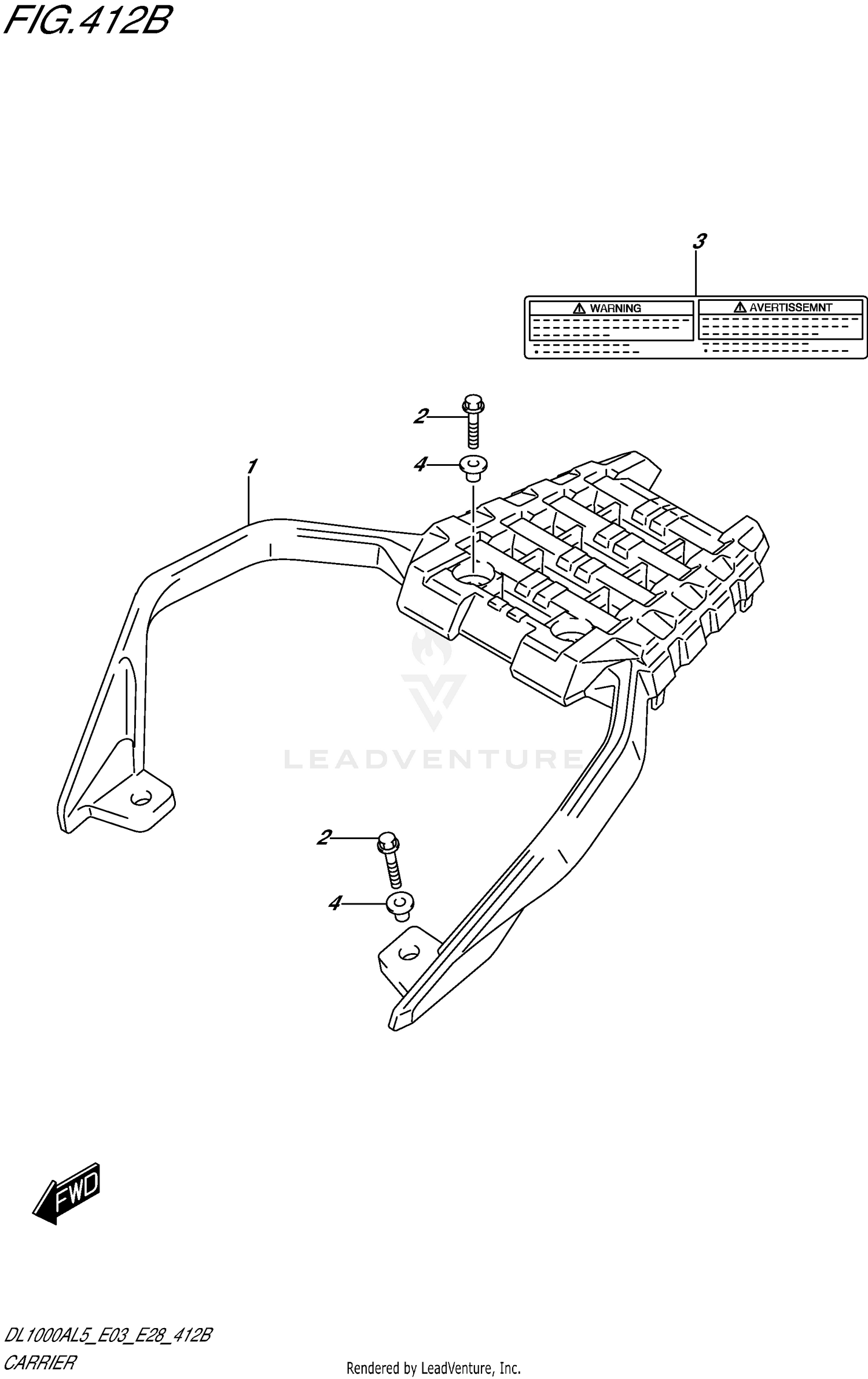 CARRIER (DL1000AL5 E28)