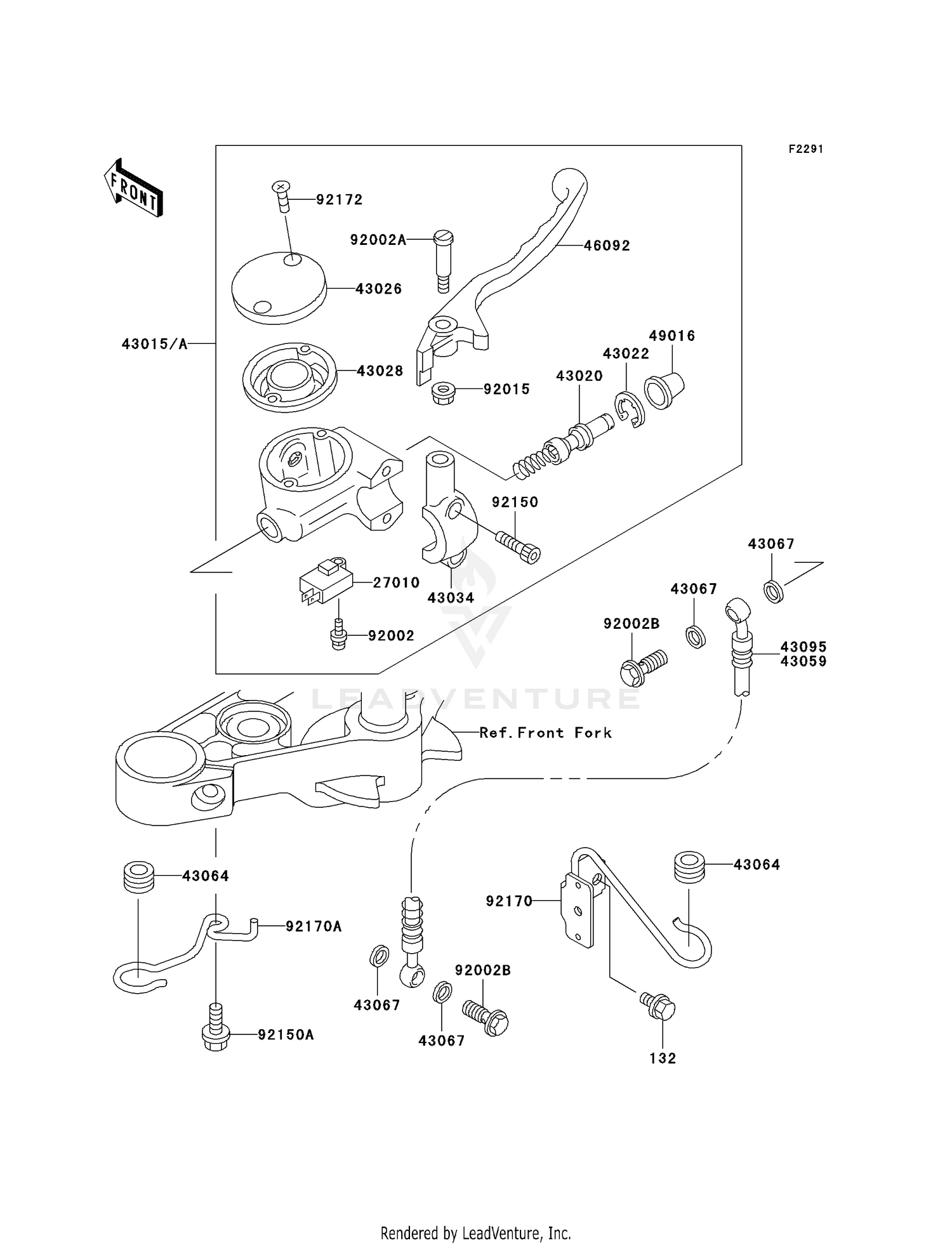 REAR COMBINATION LAMP (VL1500BL4 E33)