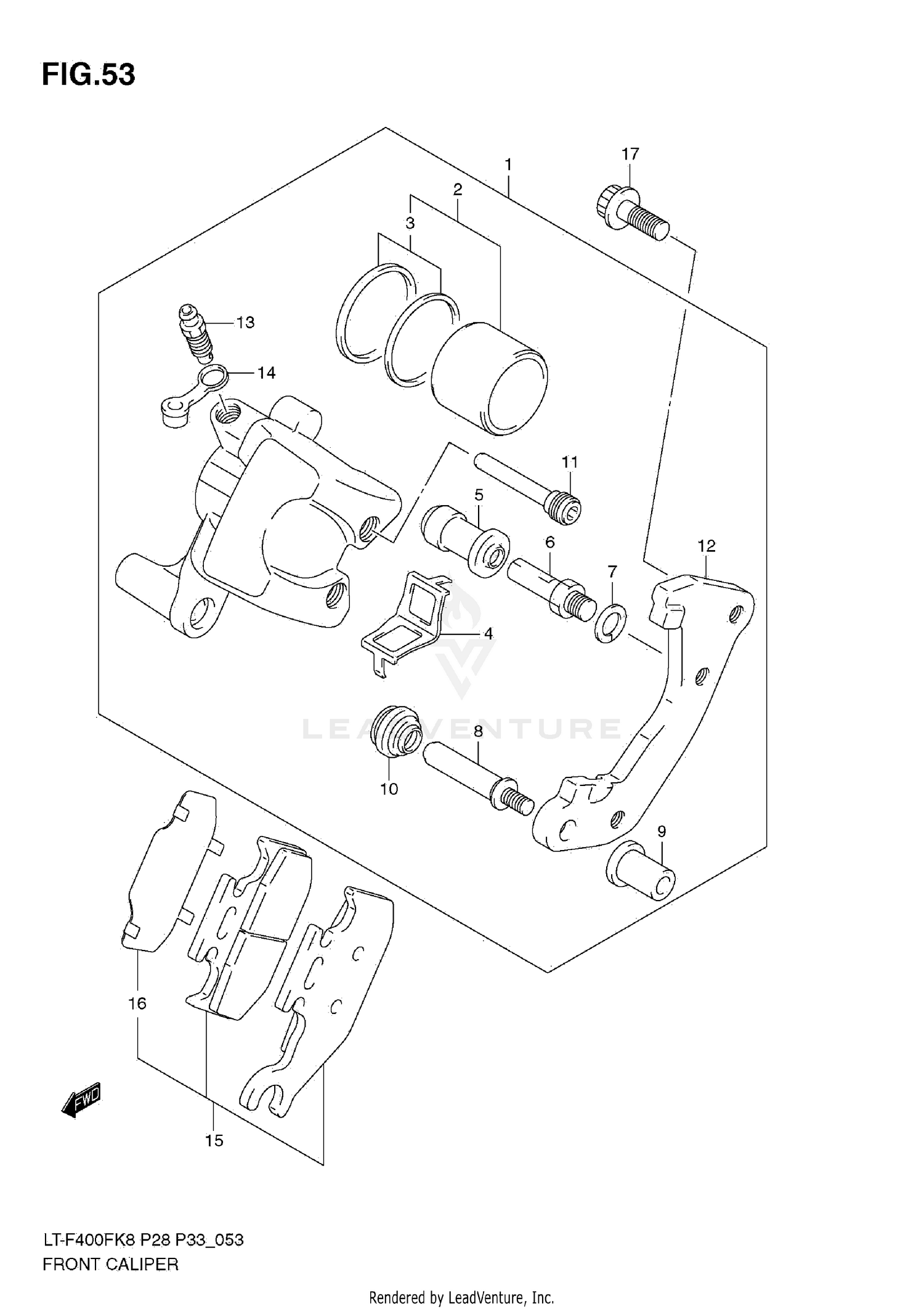 FRONT CALIPER