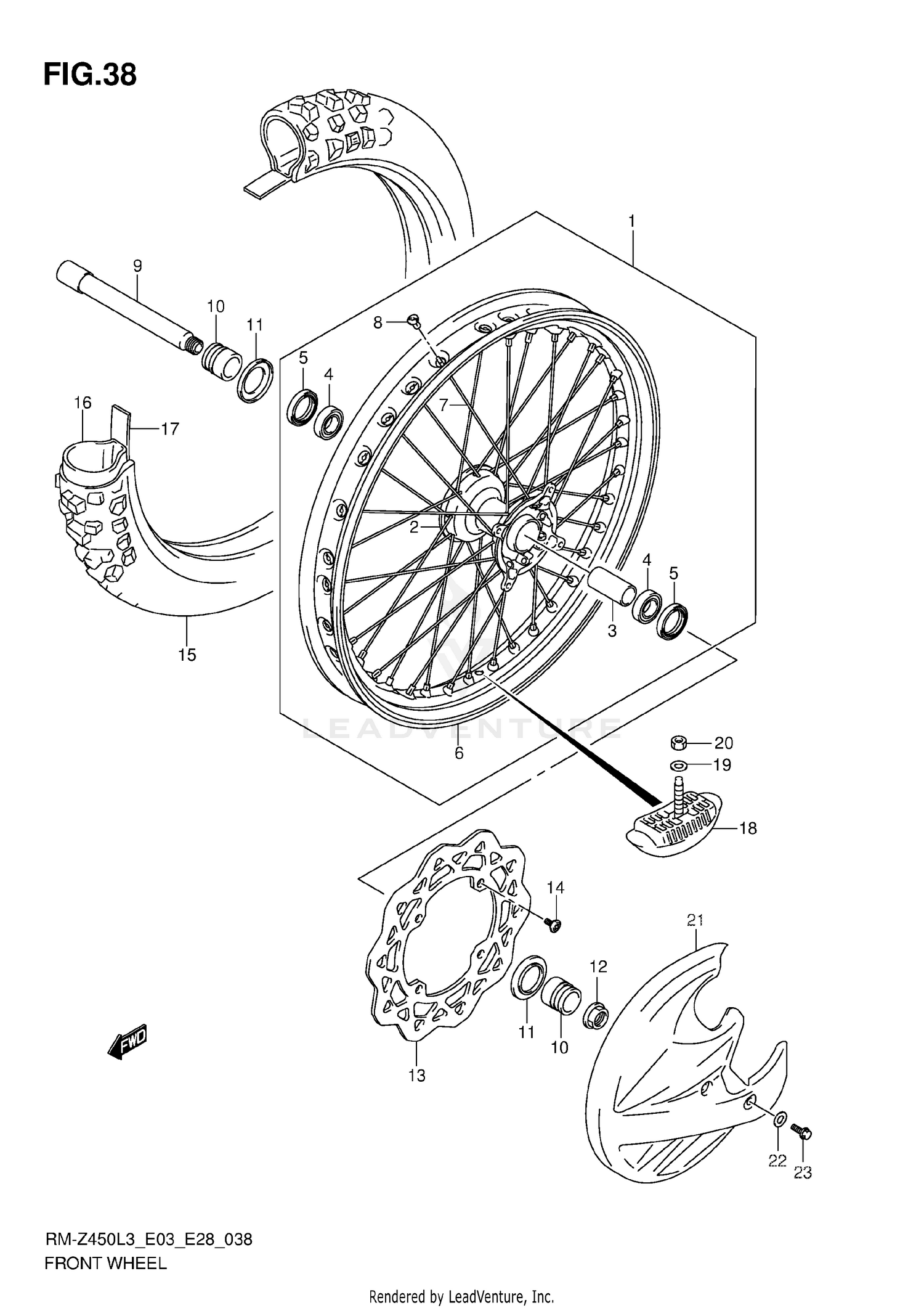 FRONT WHEEL