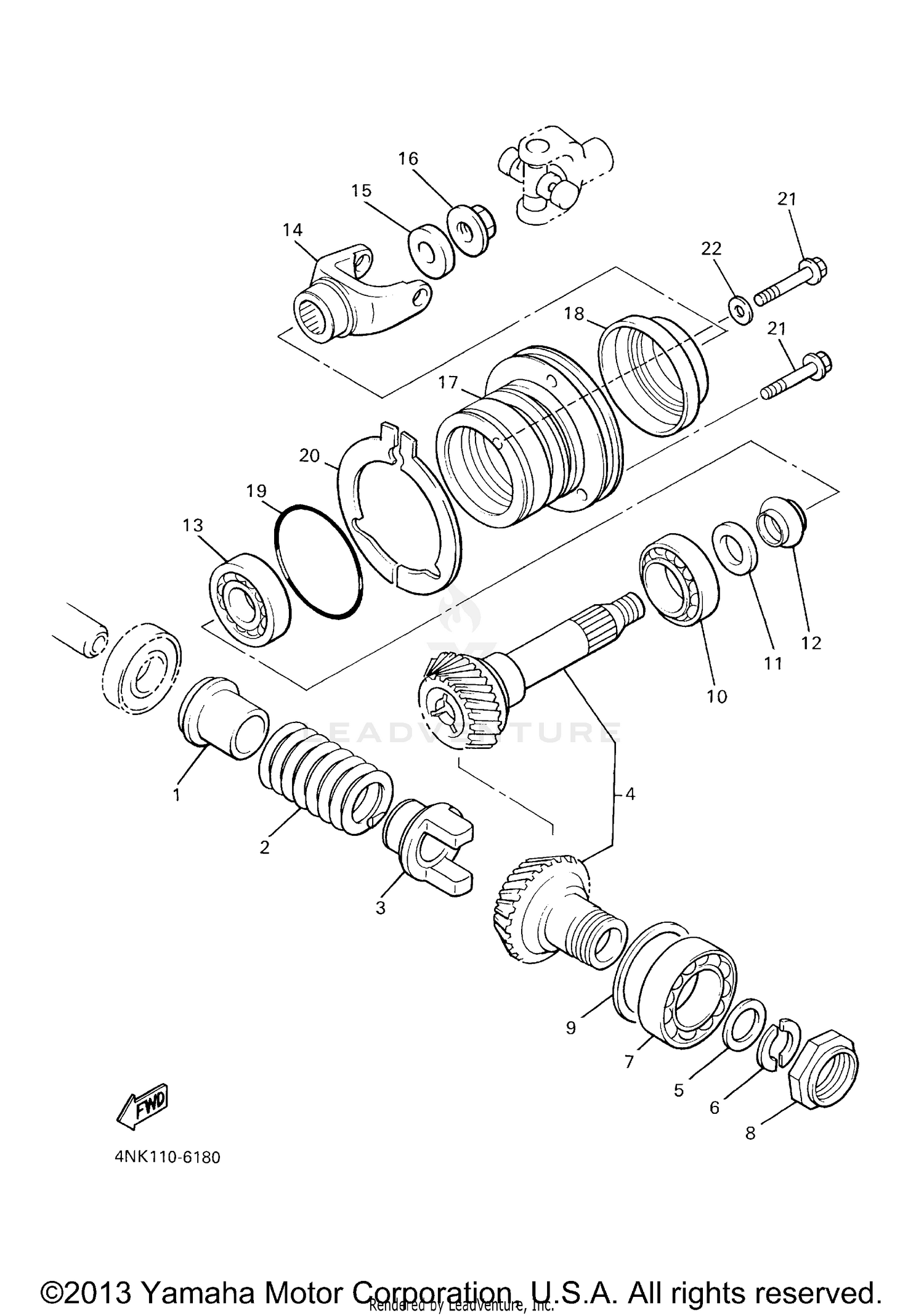 FRONT CALIPER (DR-Z125LL9 E03)