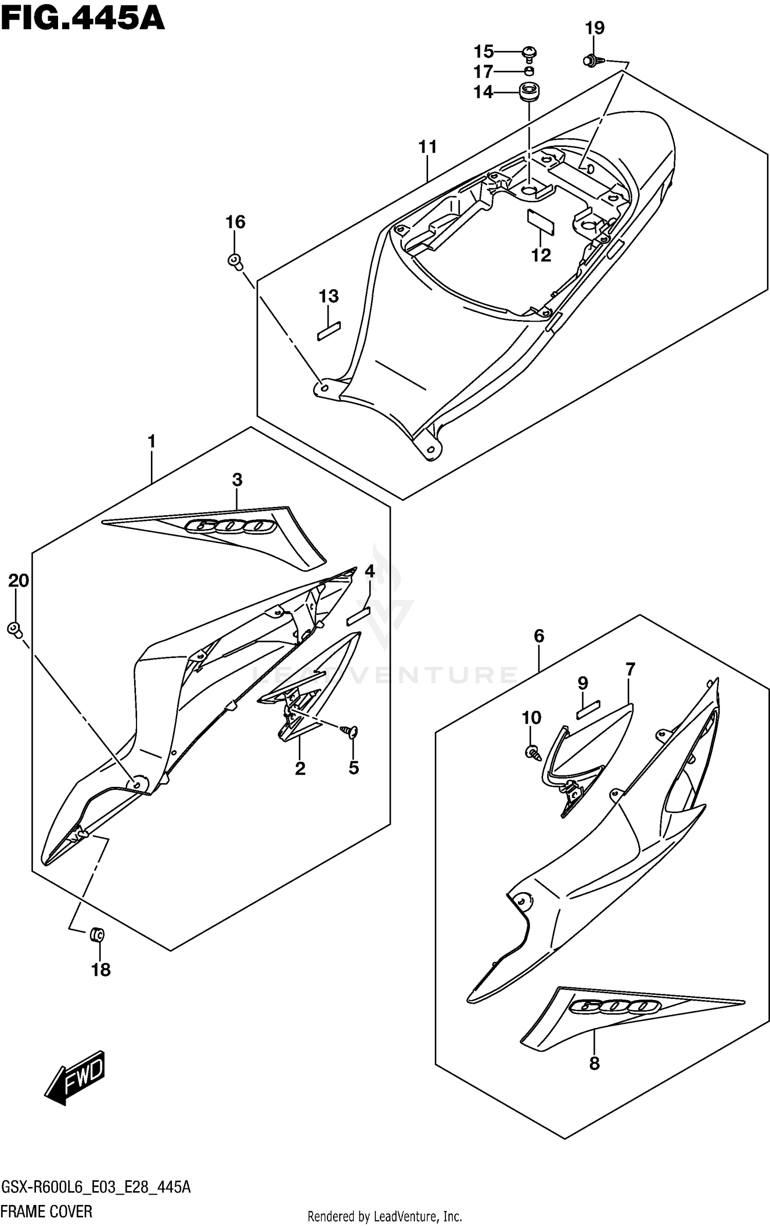 FRAME COVER (YSF)