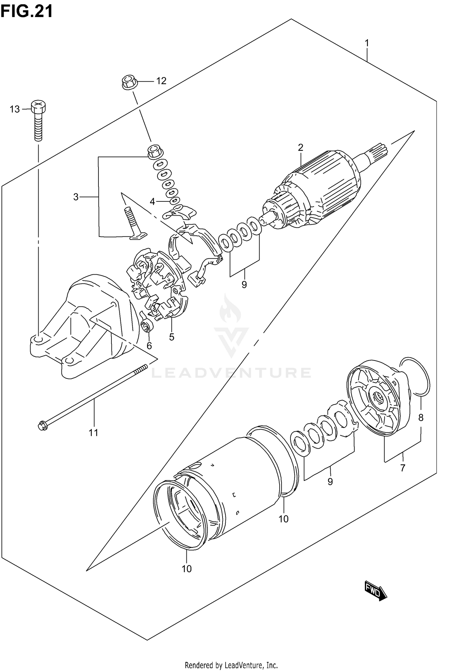STARTING MOTOR