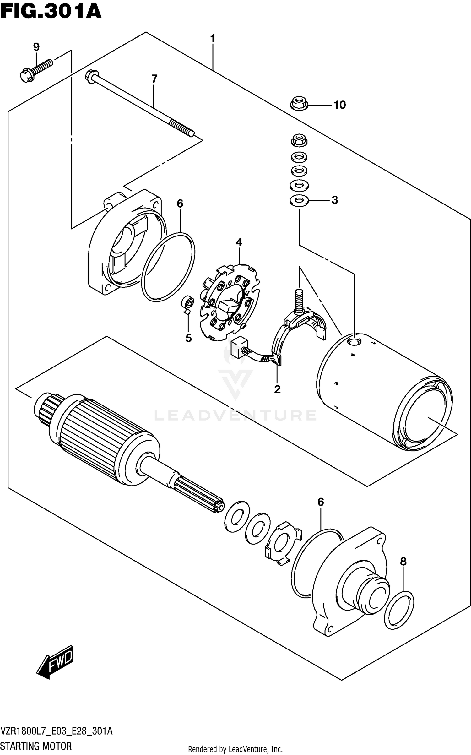 STARTING MOTOR