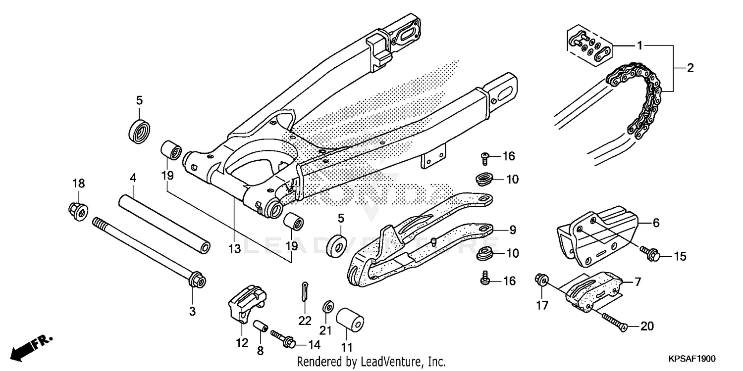 HANDLEBAR (VL1500BL4 E33)