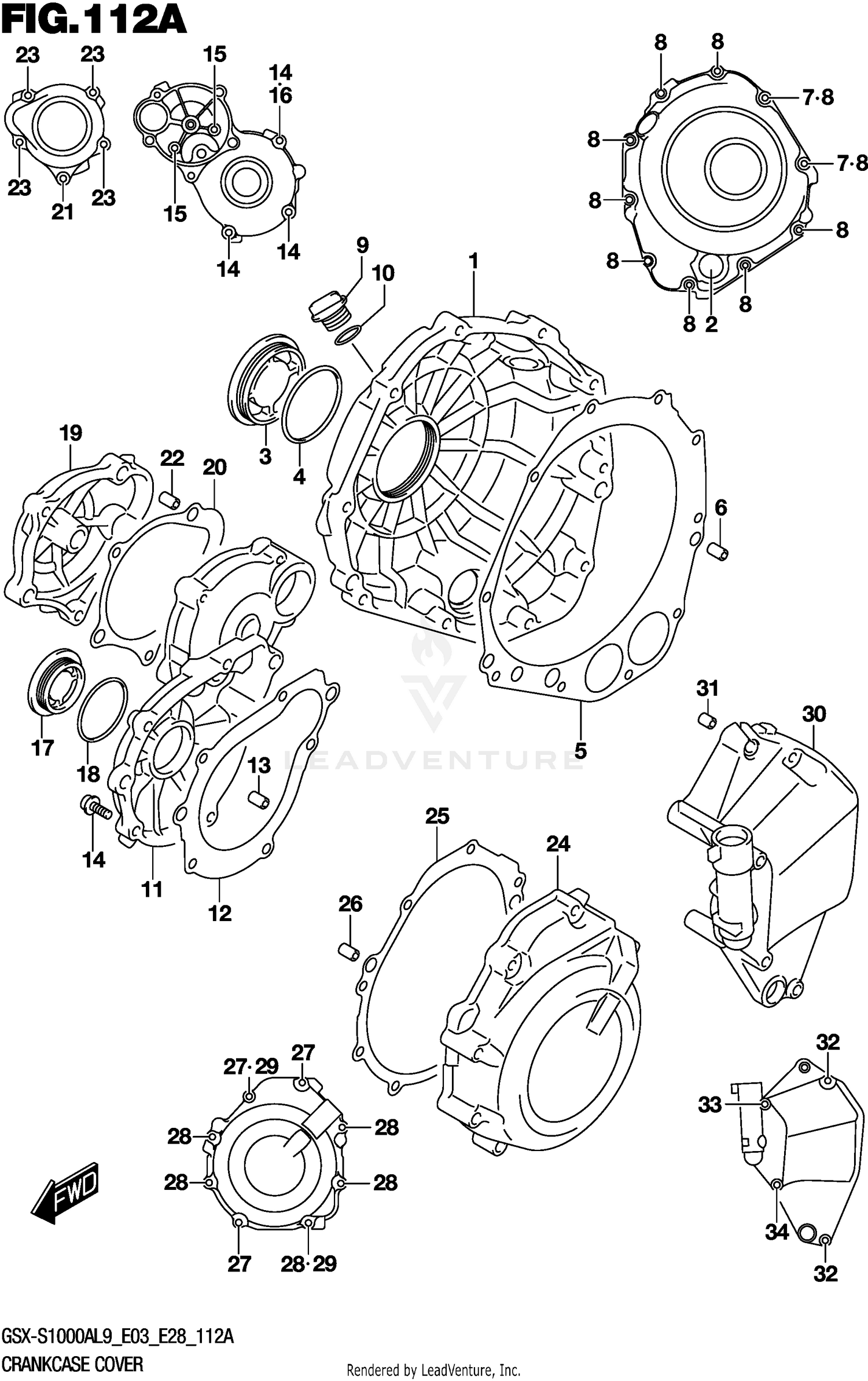 CRANKCASE COVER