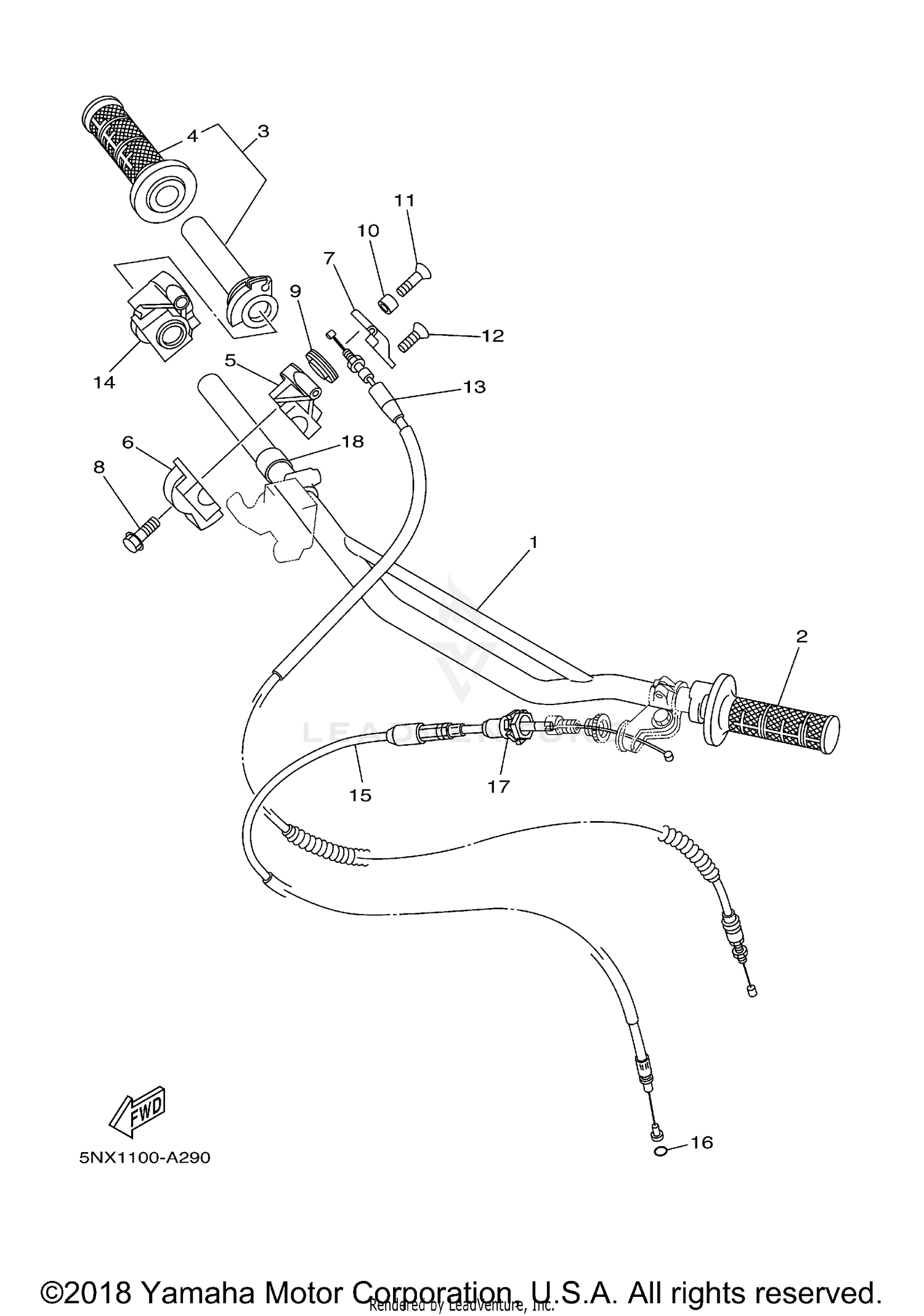 STAND - REAR BRAKE