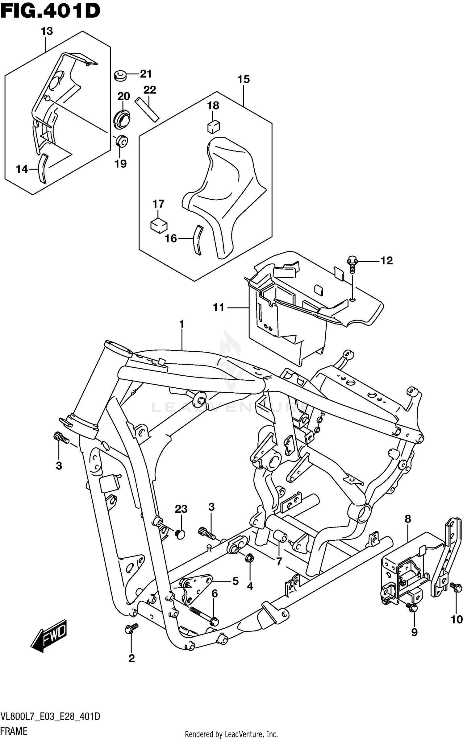 FRAME (VL800TL7 E03)