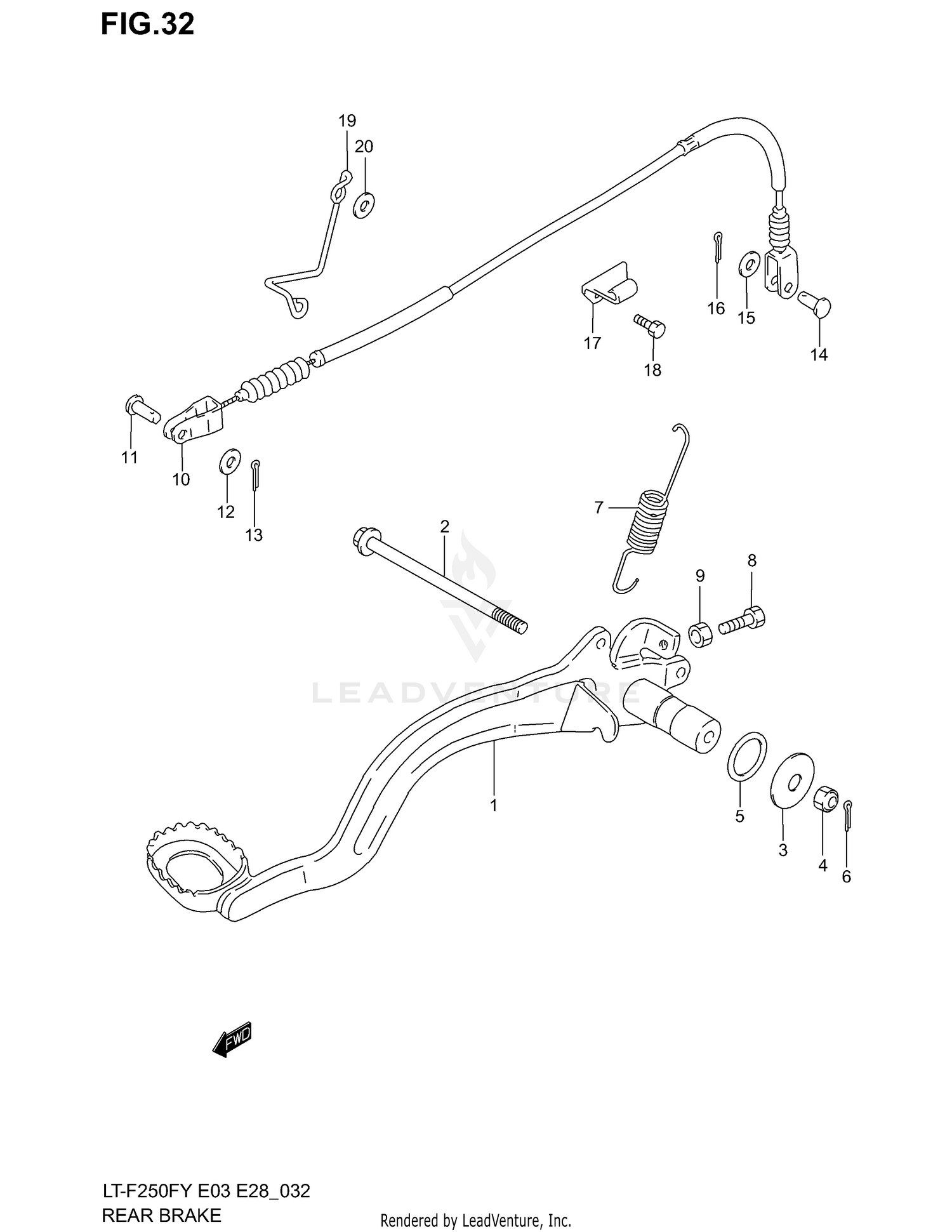REAR BRAKE