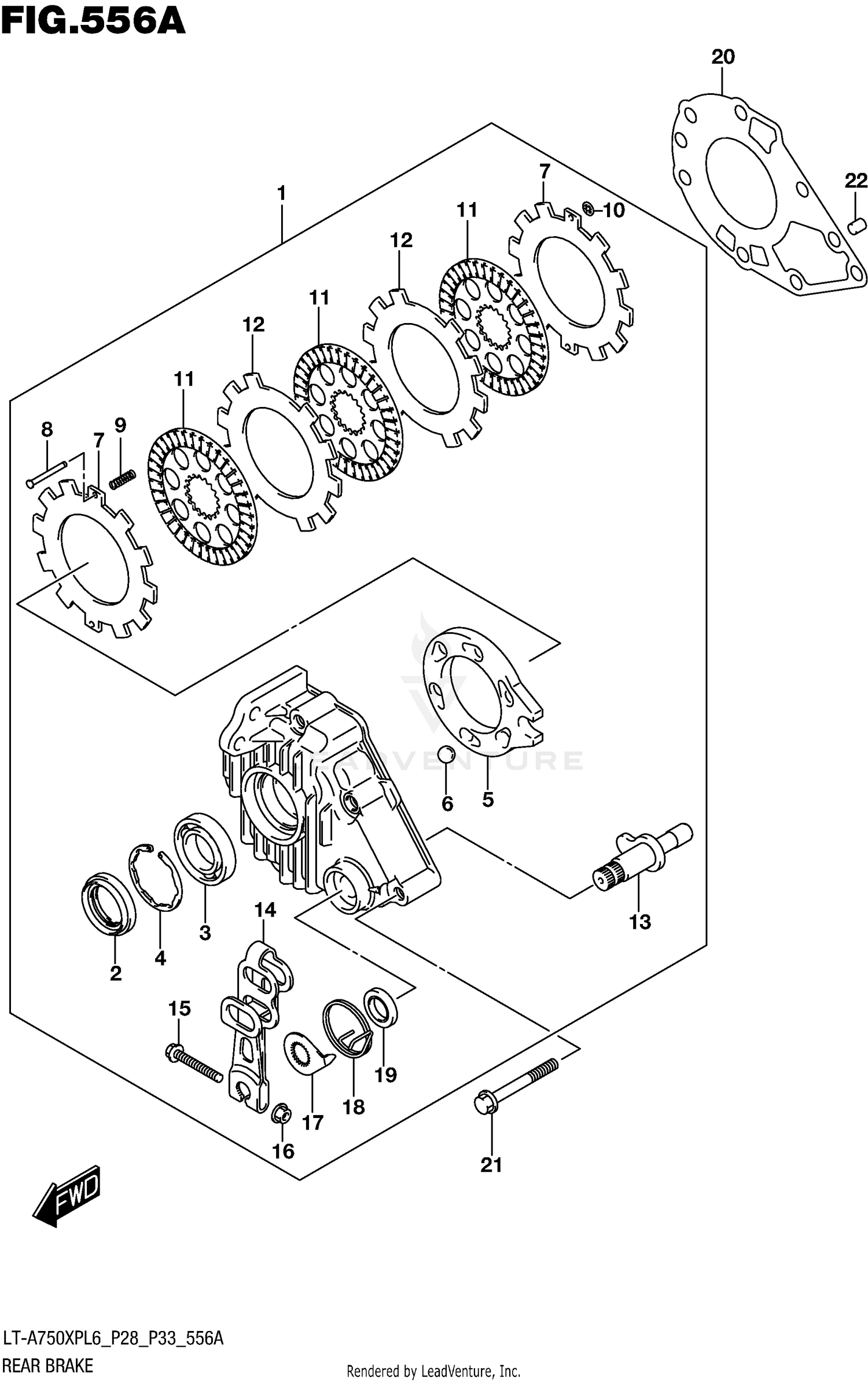REAR BRAKE