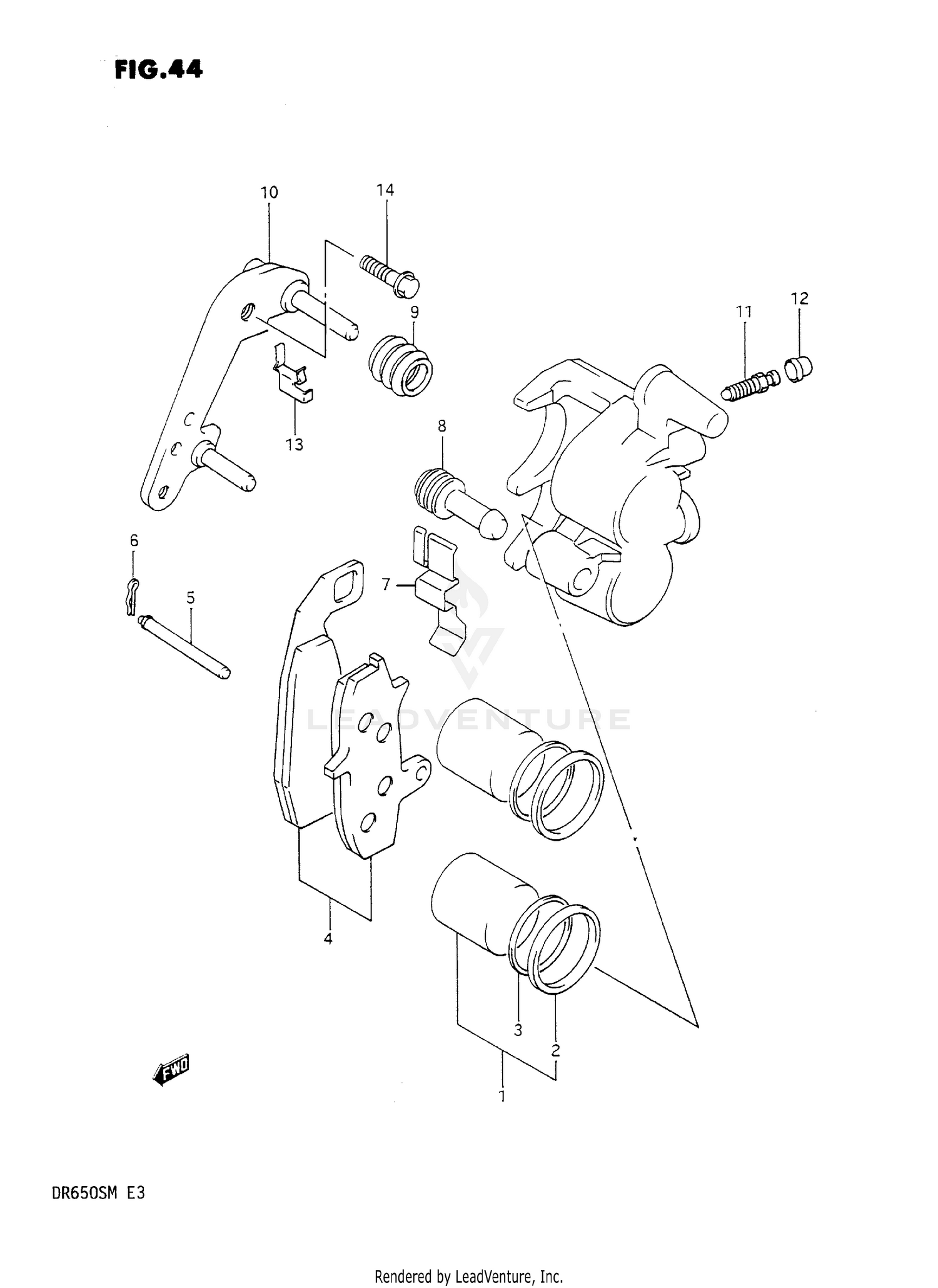 FRONT CALIPER
