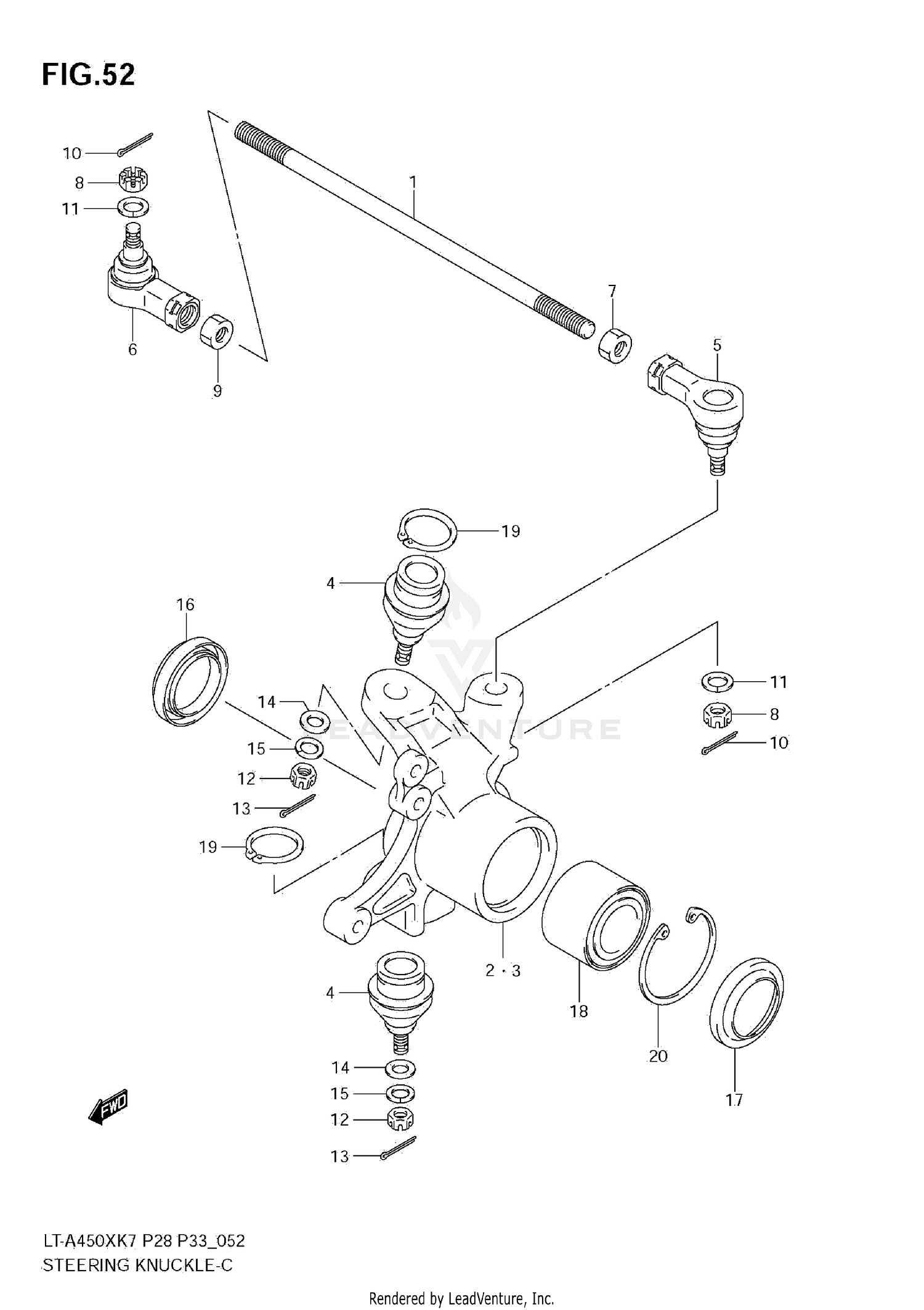 STEERING KNUCKLE