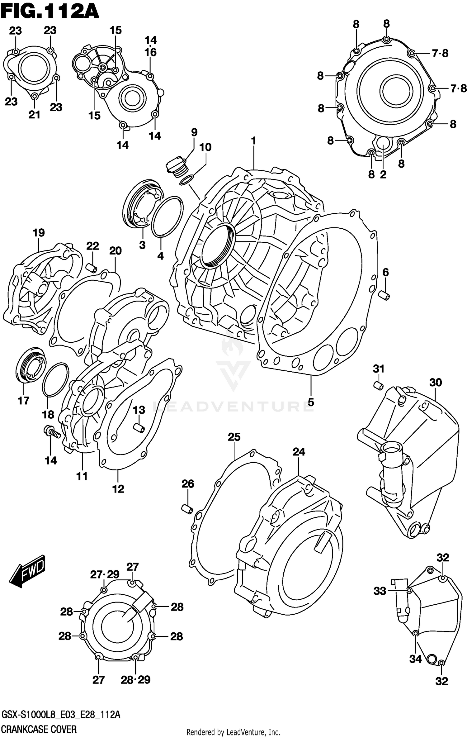 CRANKCASE COVER