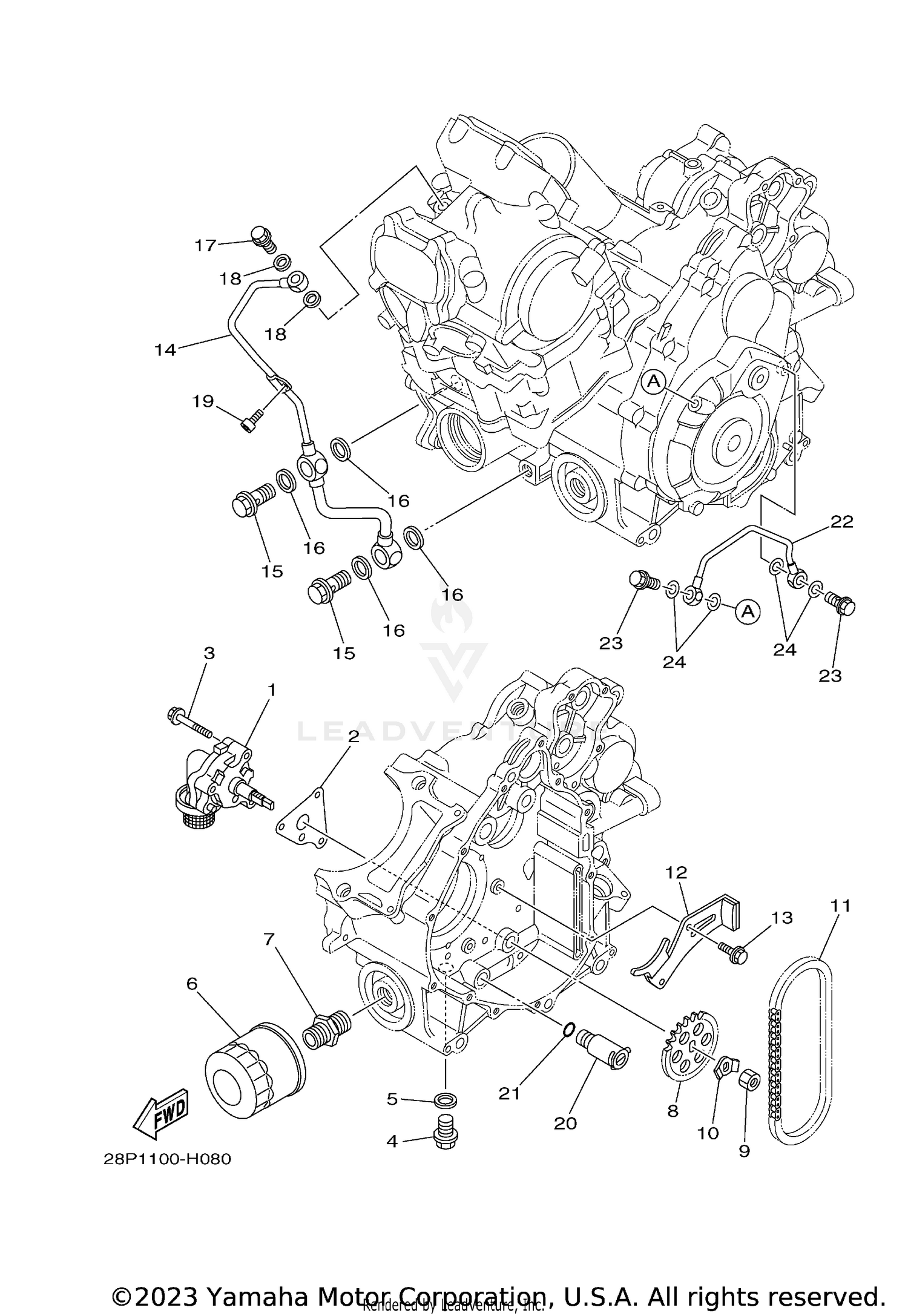 FRONT MASTER CYLINDER