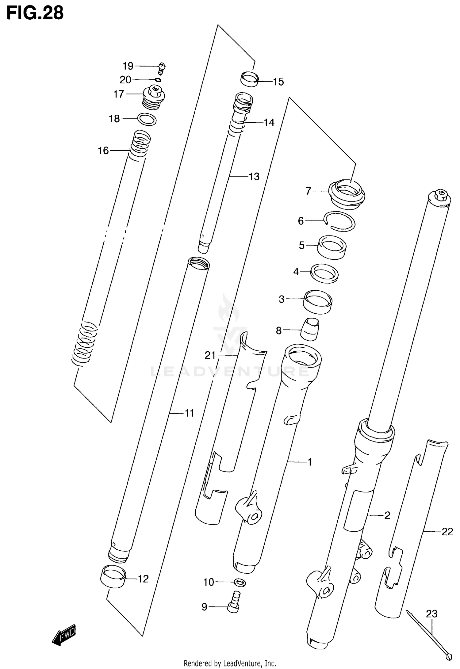 FRONT FORK DAMPER