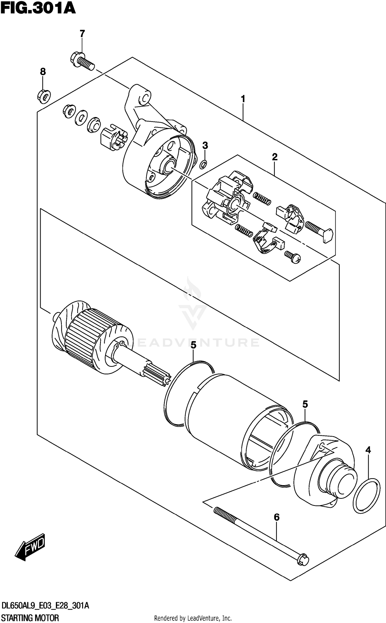 STARTING MOTOR