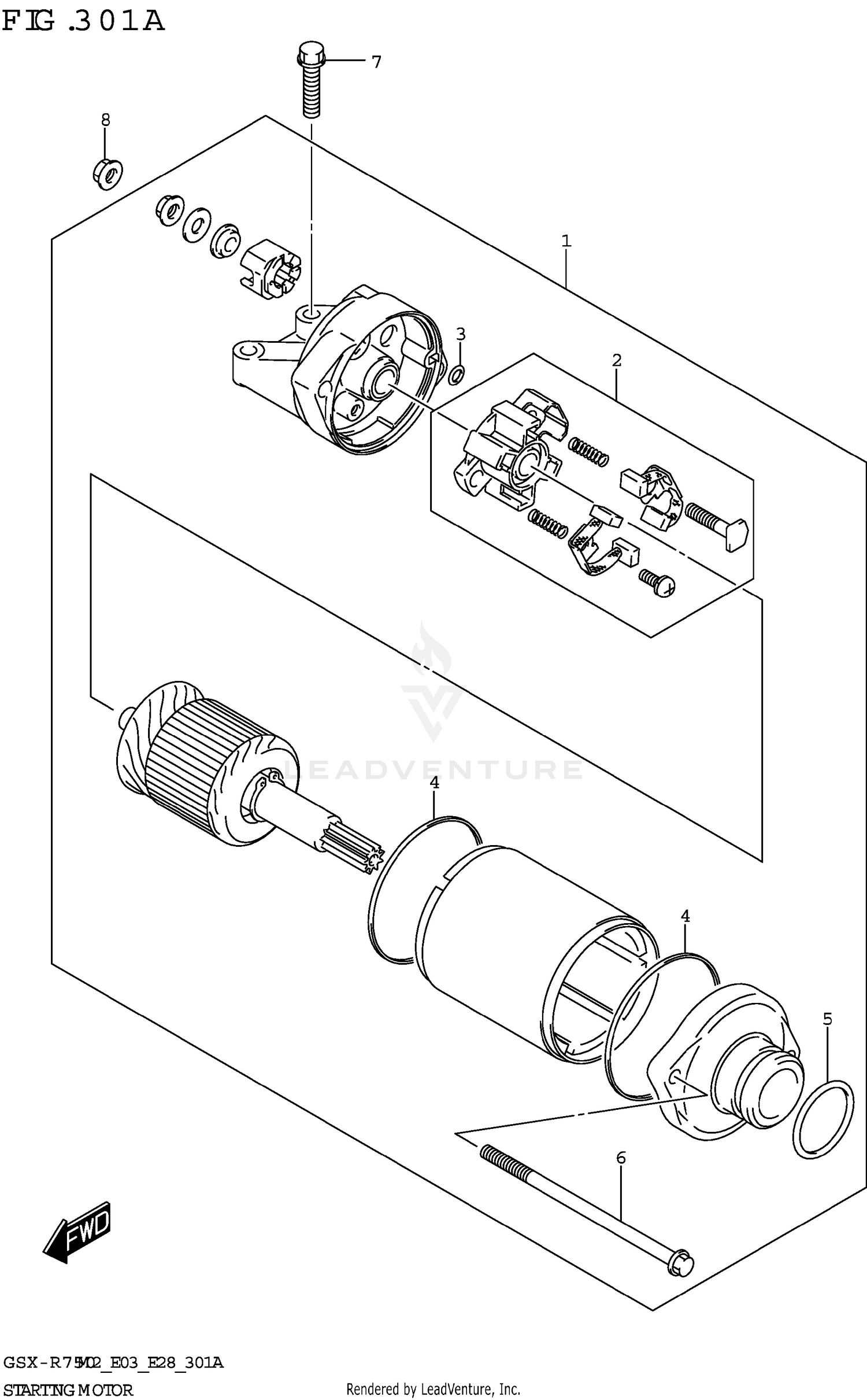STARTING MOTOR