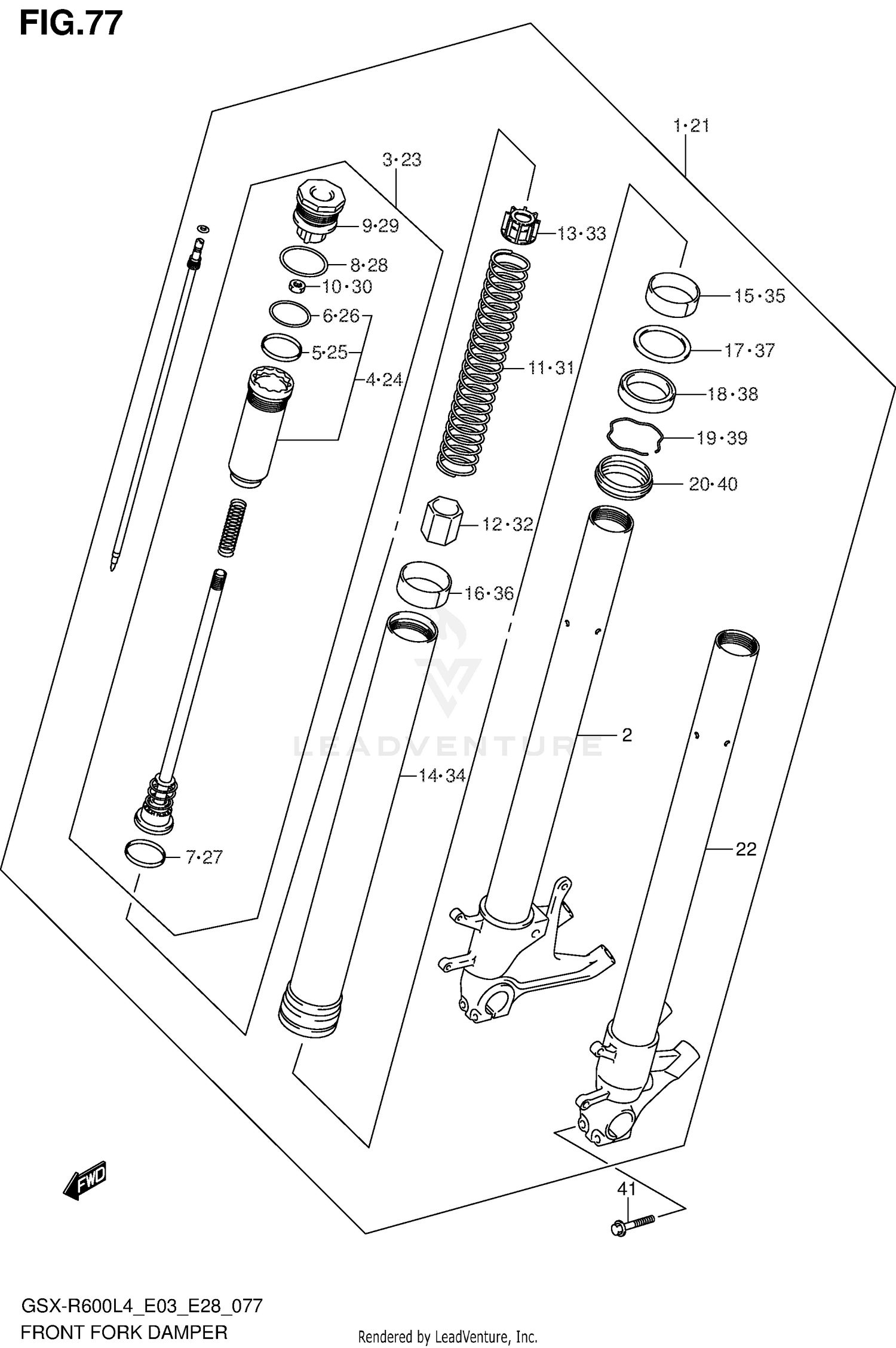 FRONT FORK DAMPER