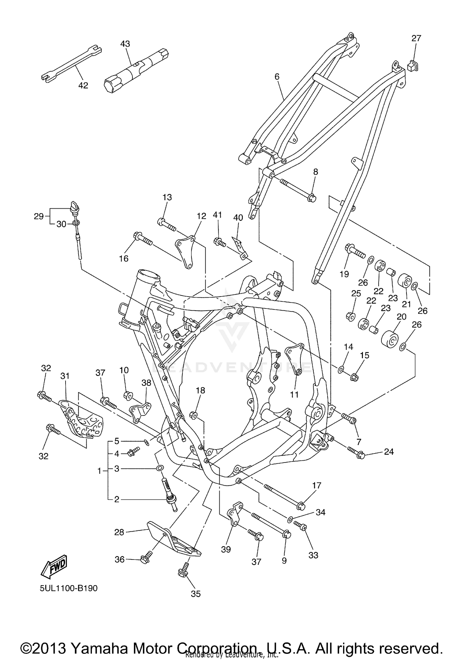 FRONT MASTER CYLINDER