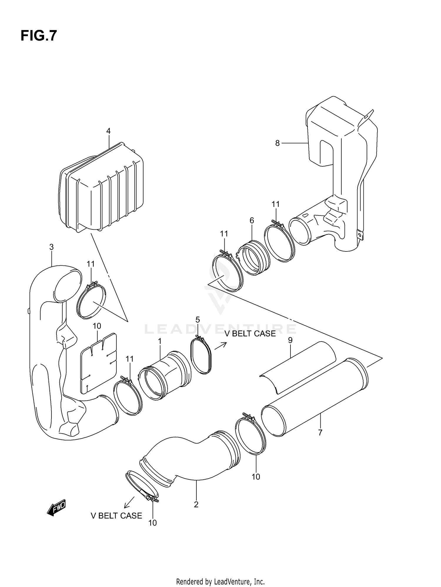 COOLING DUCT
