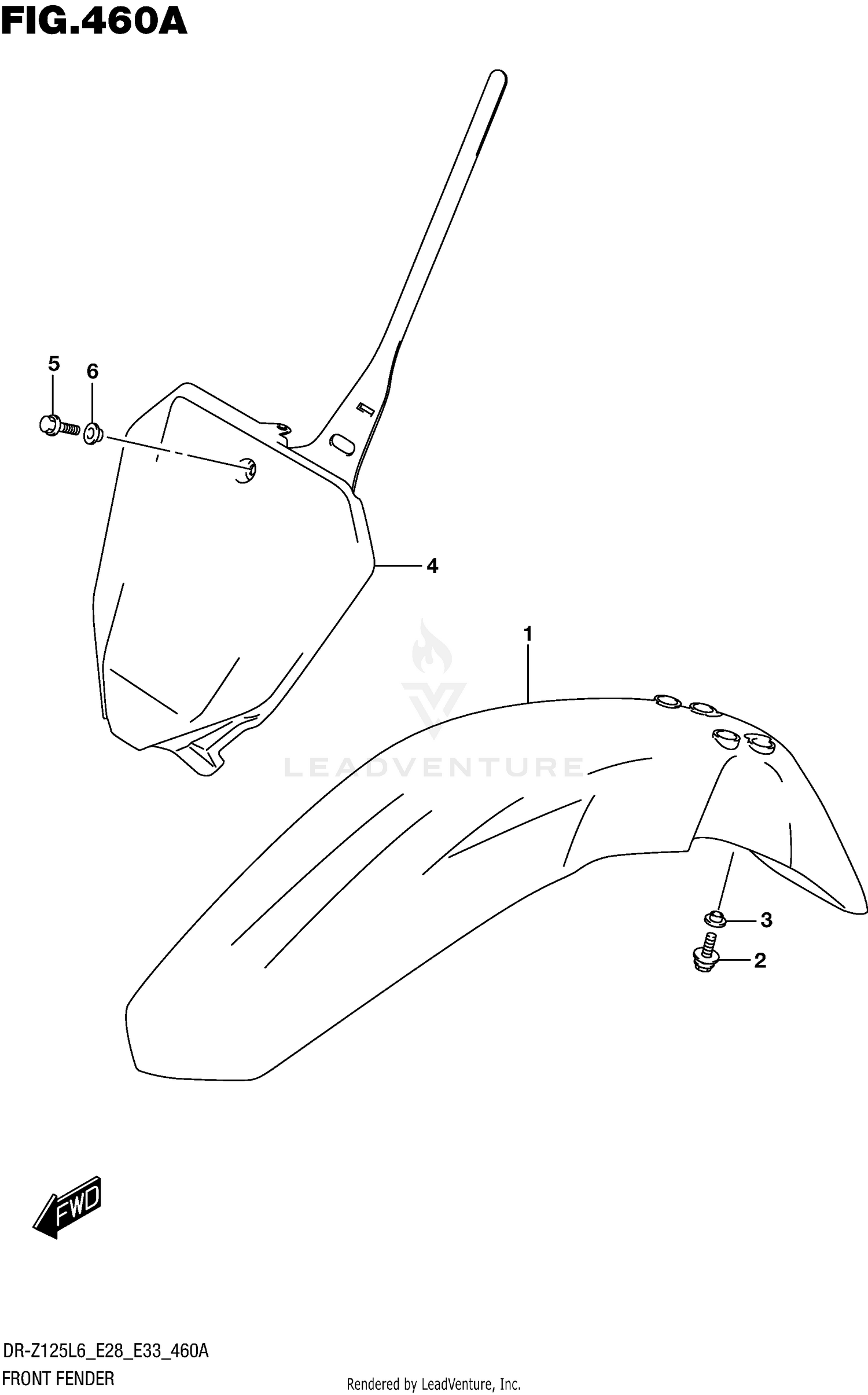 FRONT FENDER