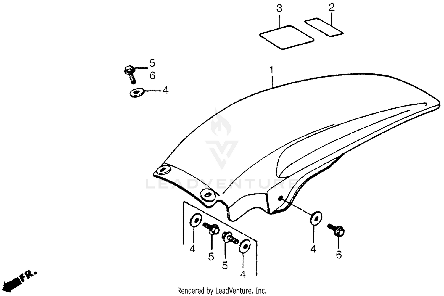 REAR SWINGING ARM (MODEL L)