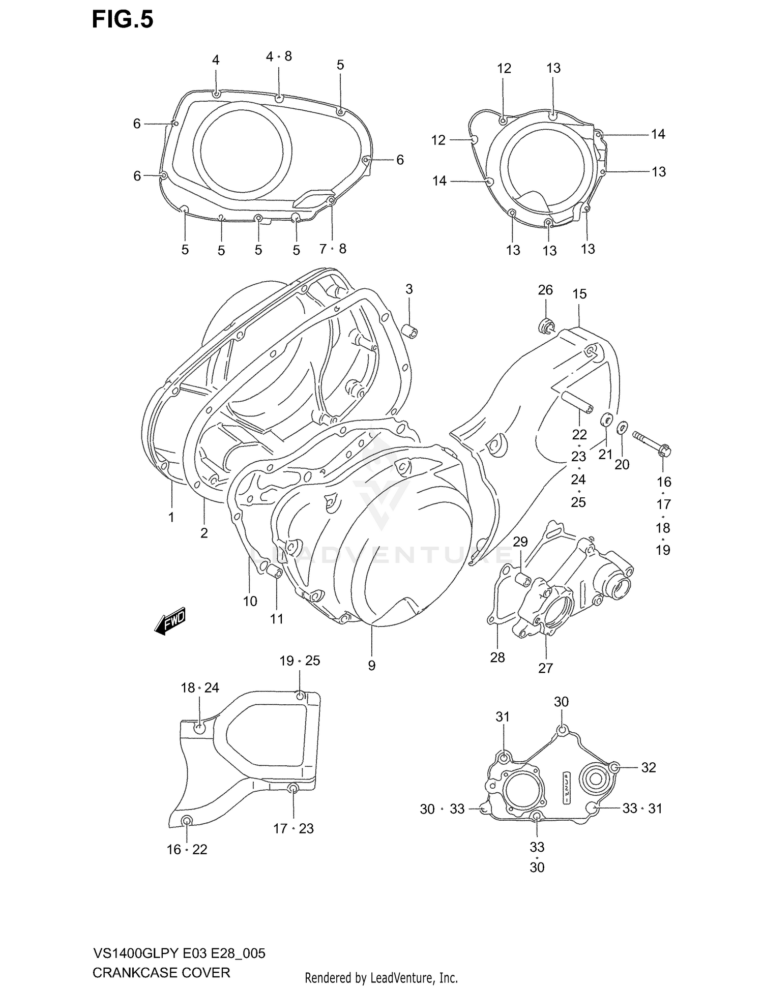 CRANKCASE COVER