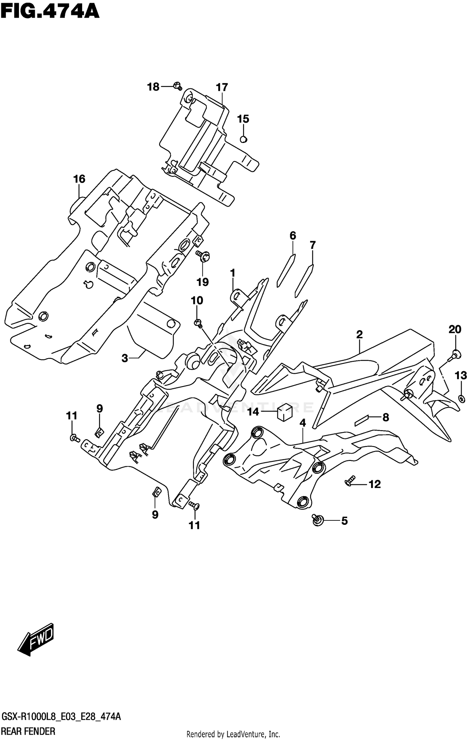REAR FENDER