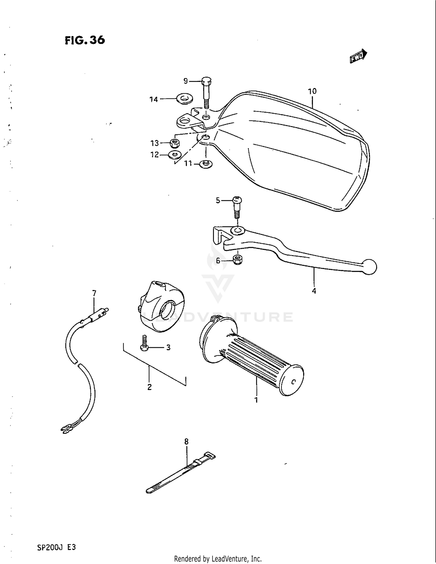 RIGHT HANDLE SWITCH