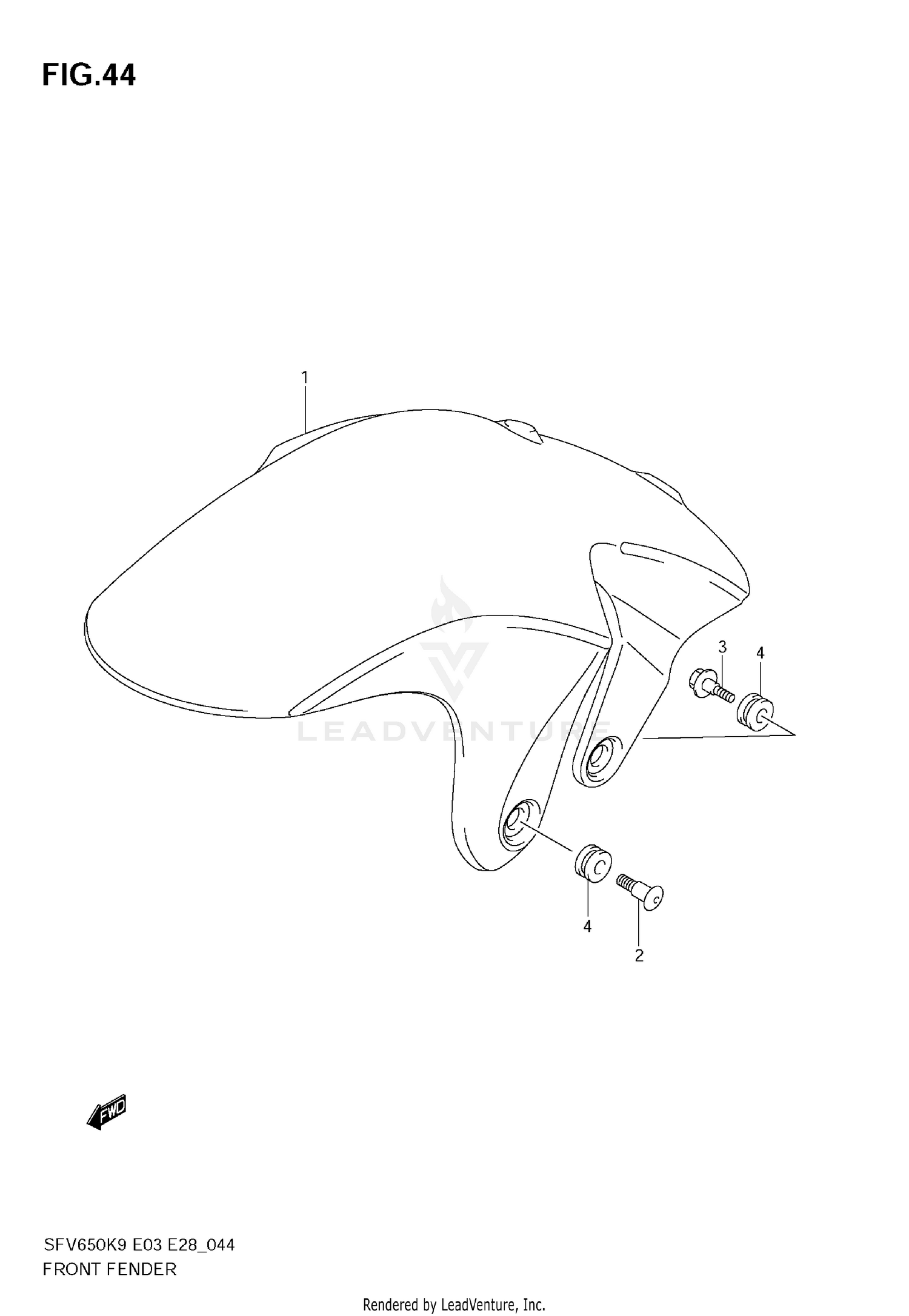 FRONT FENDER