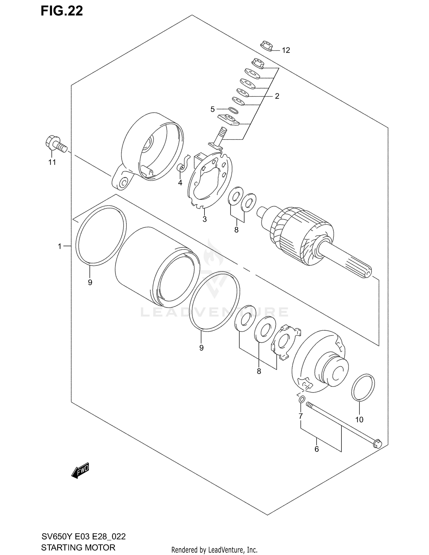 STARTING MOTOR
