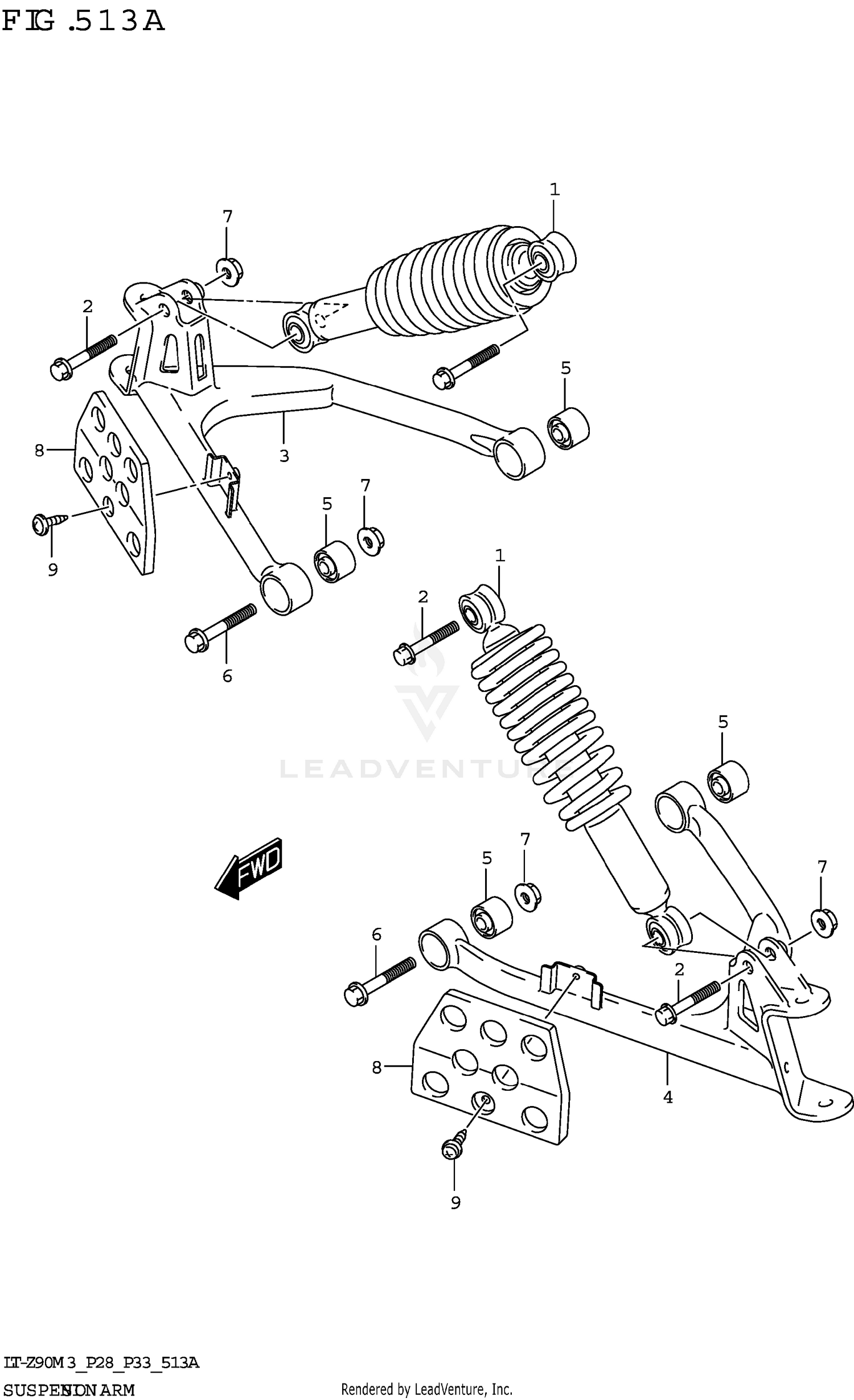 SUSPENSION ARM