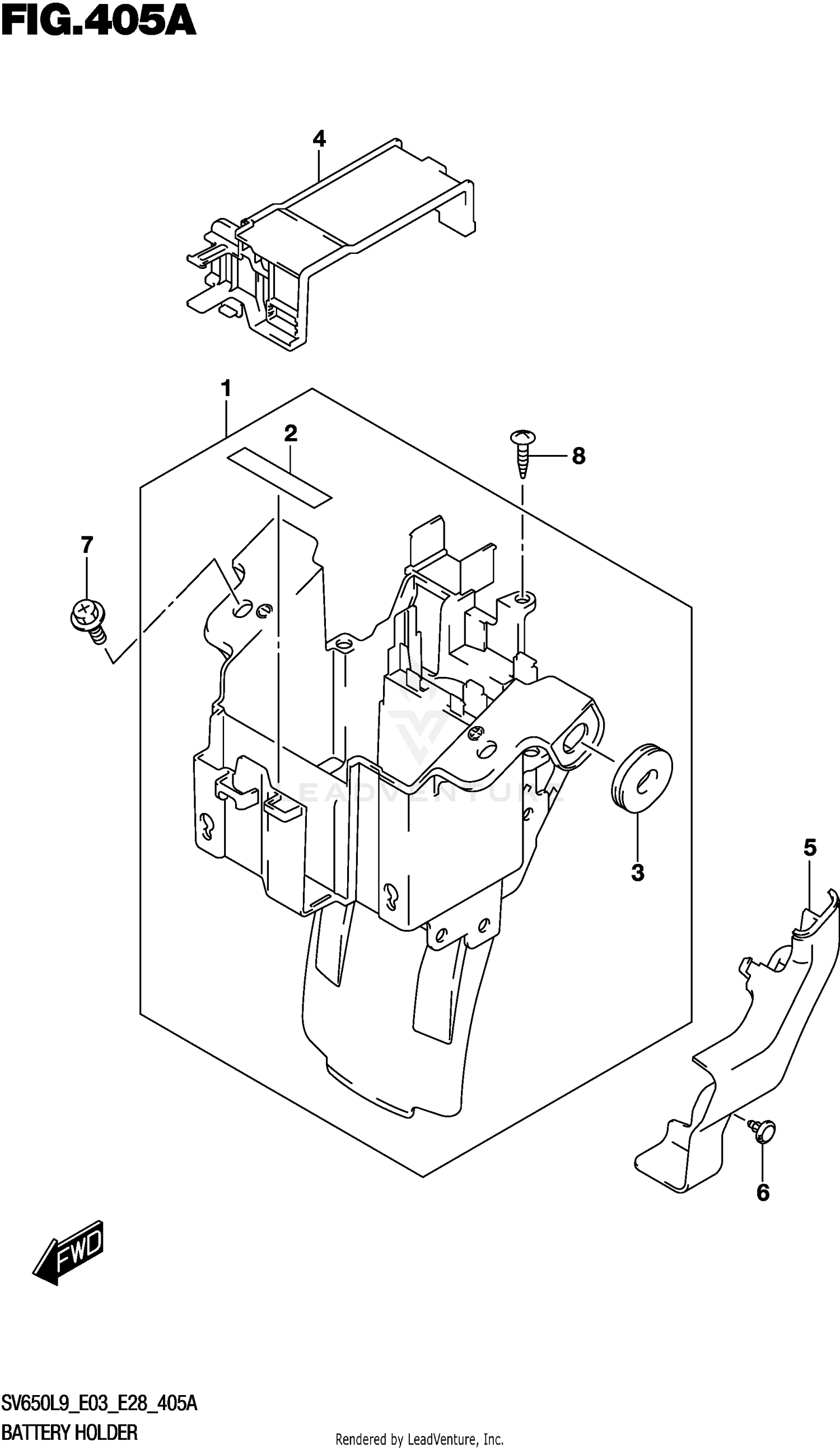 BATTERY HOLDER