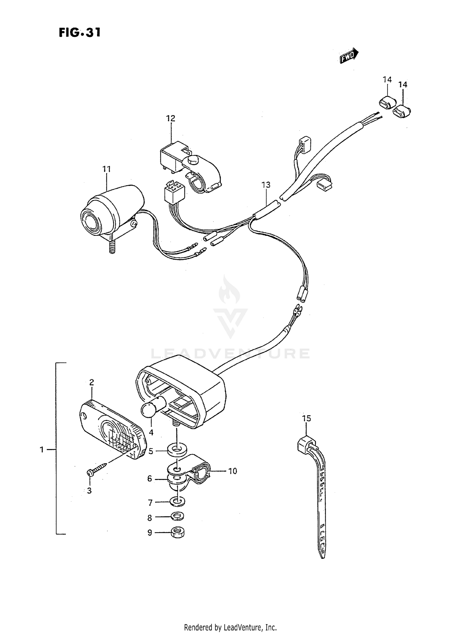 BACKUP LAMP (OPTIONAL)