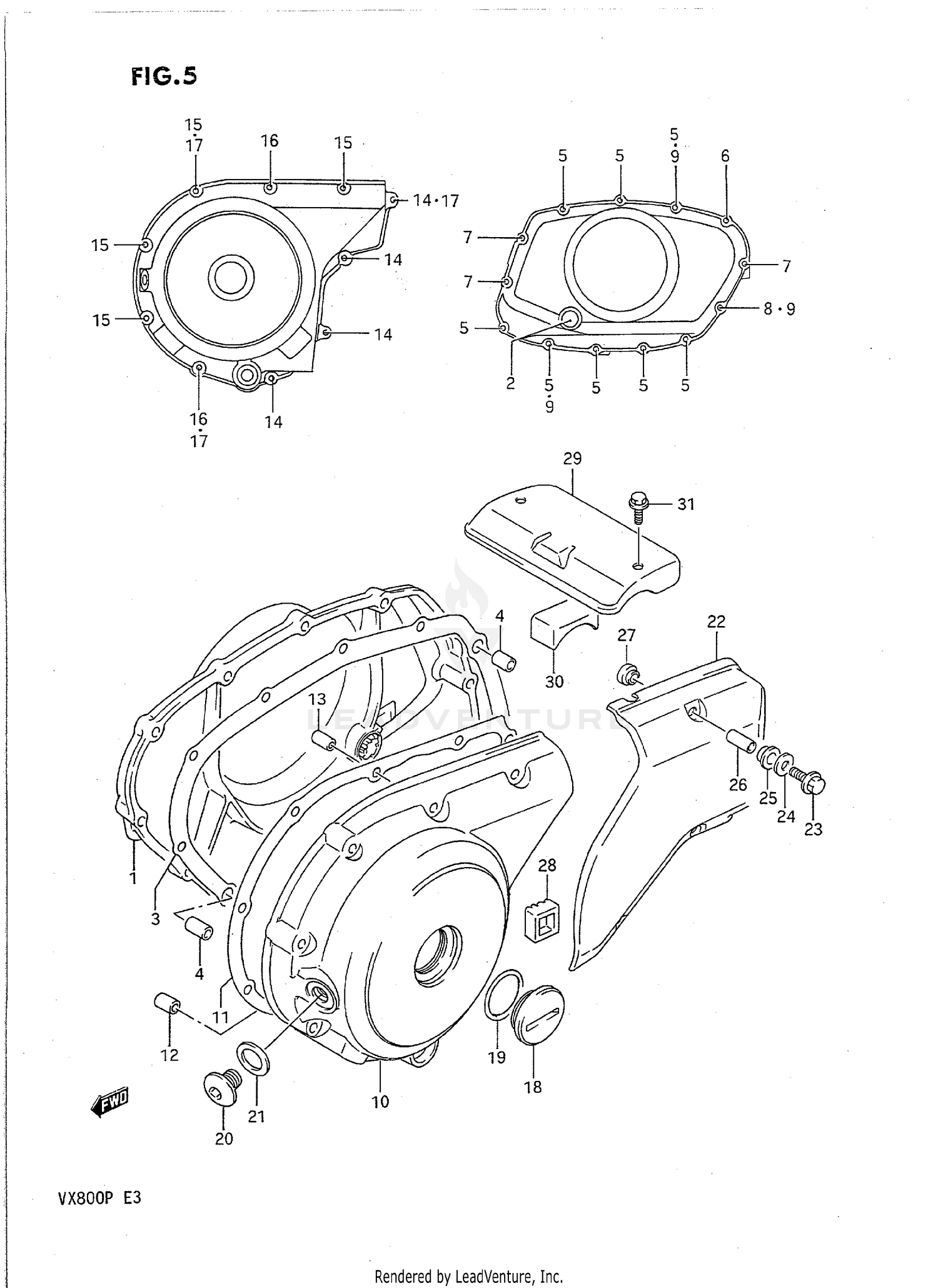 CRANKCASE COVER