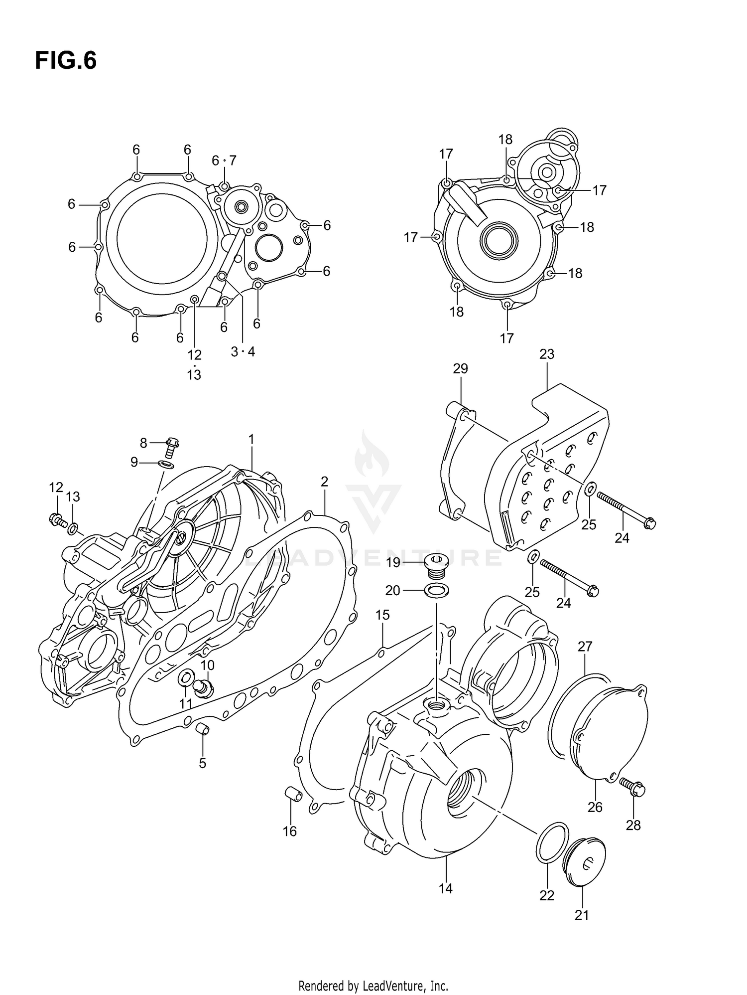 CRANKCASE COVER