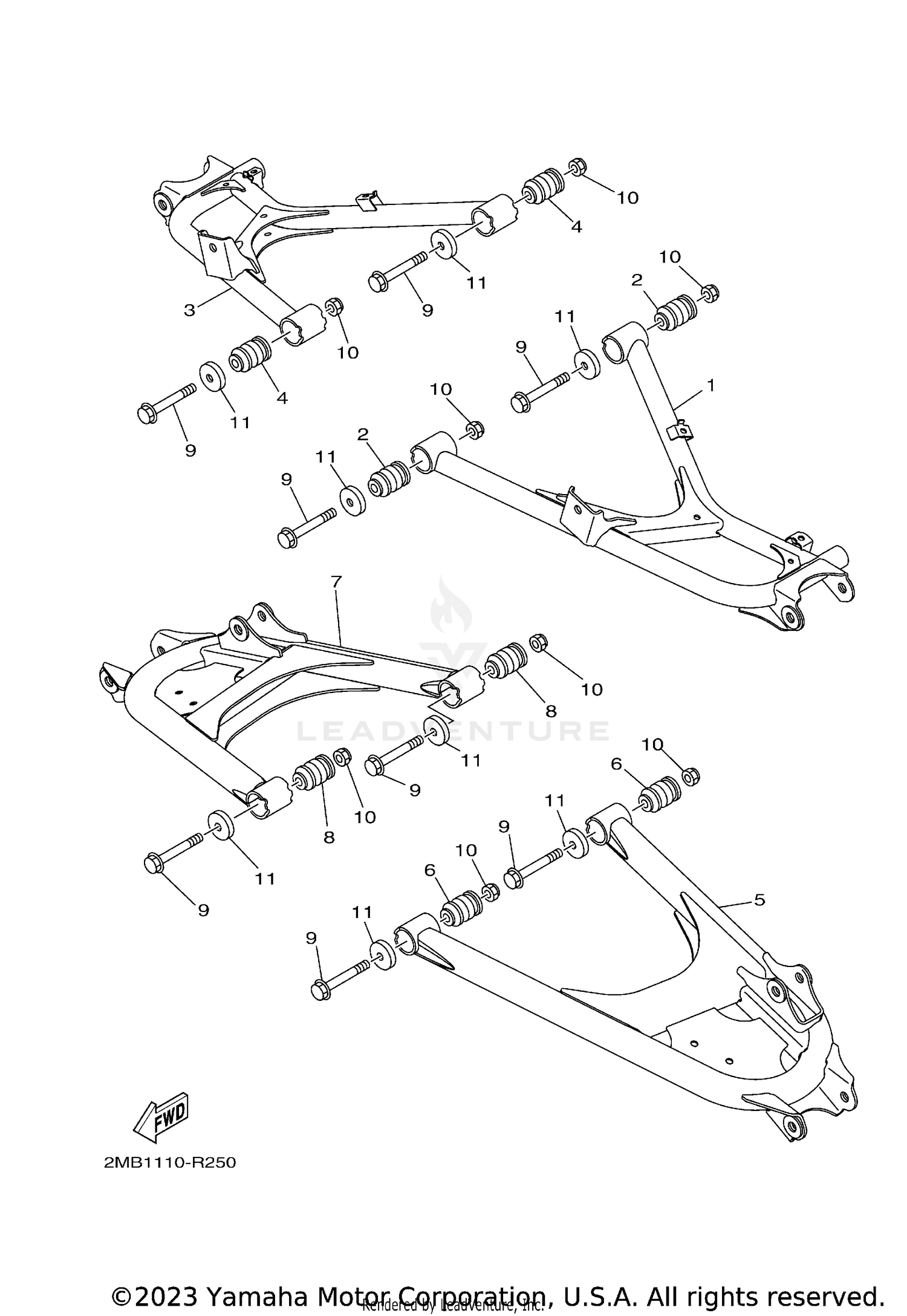 FRONT WHEEL (VL800L3 E03)