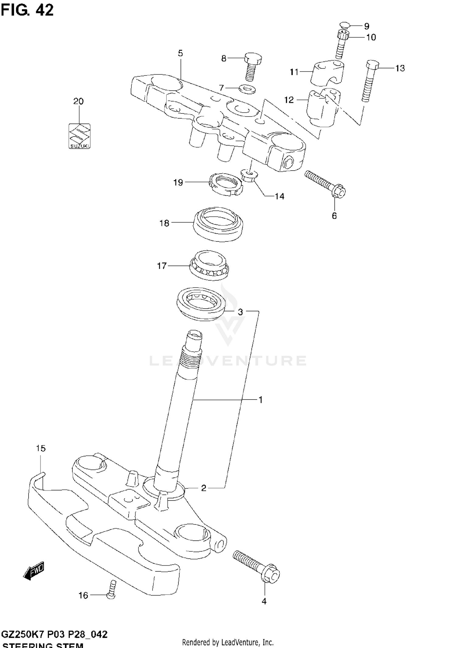 STEERING STEM