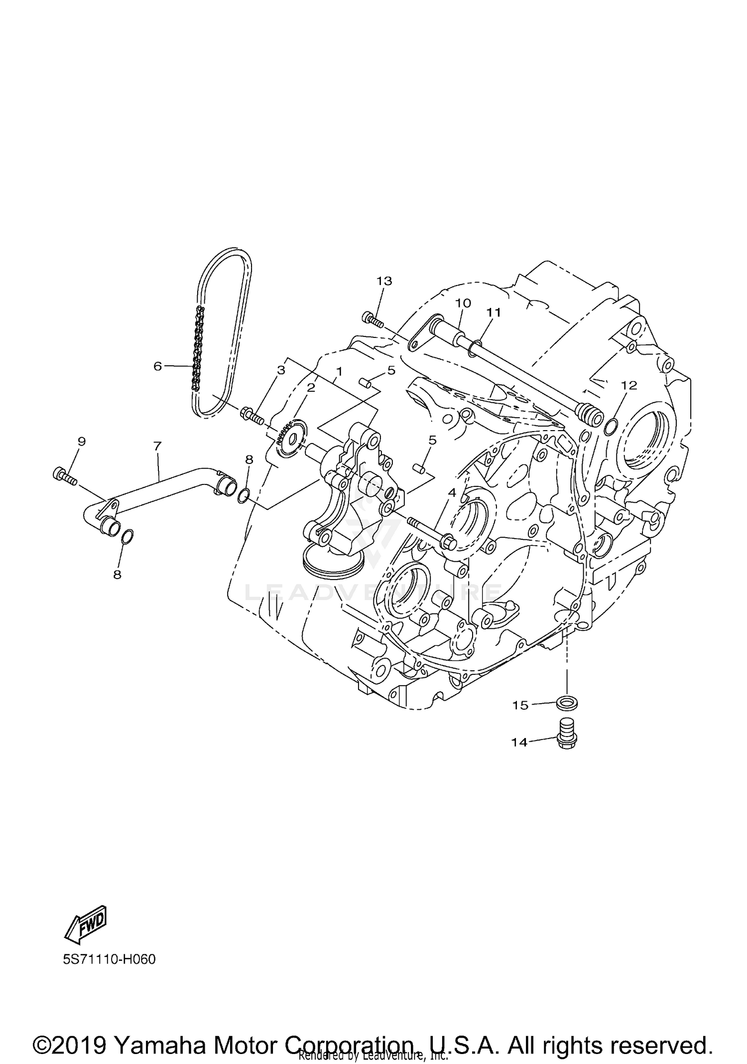 HANDLEBAR (LT-A500XPM2 P33)