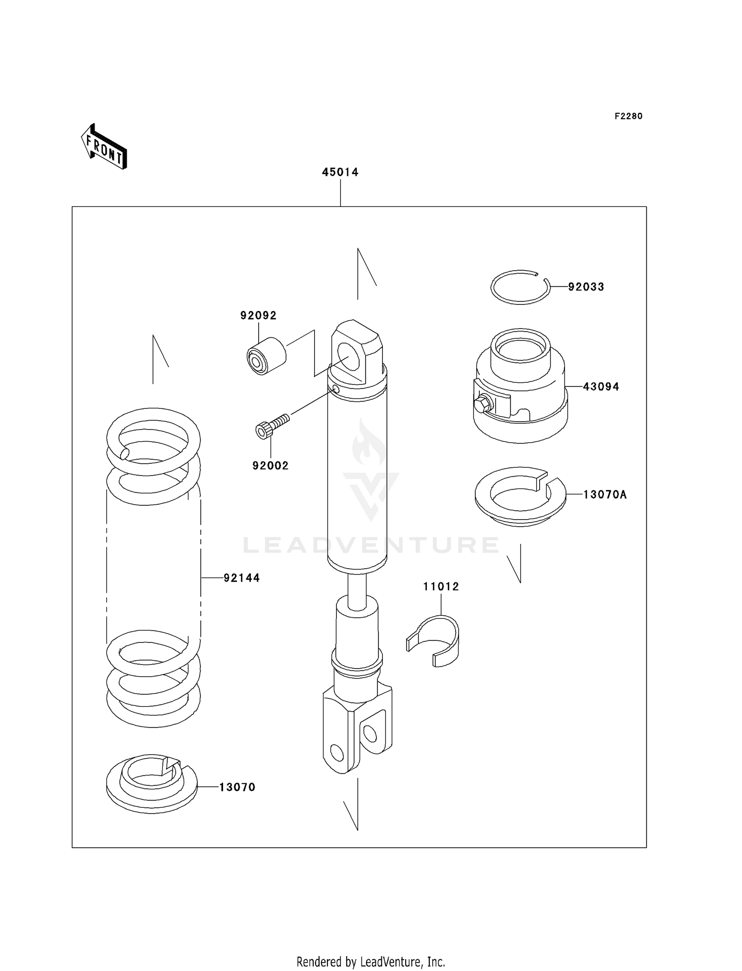 FRONT FENDER (VL800L6 E28)