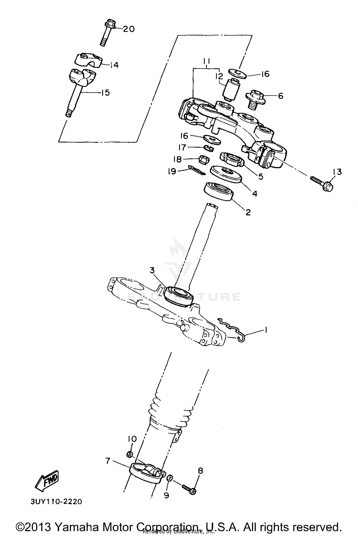 REAR COMBINATION (E28)