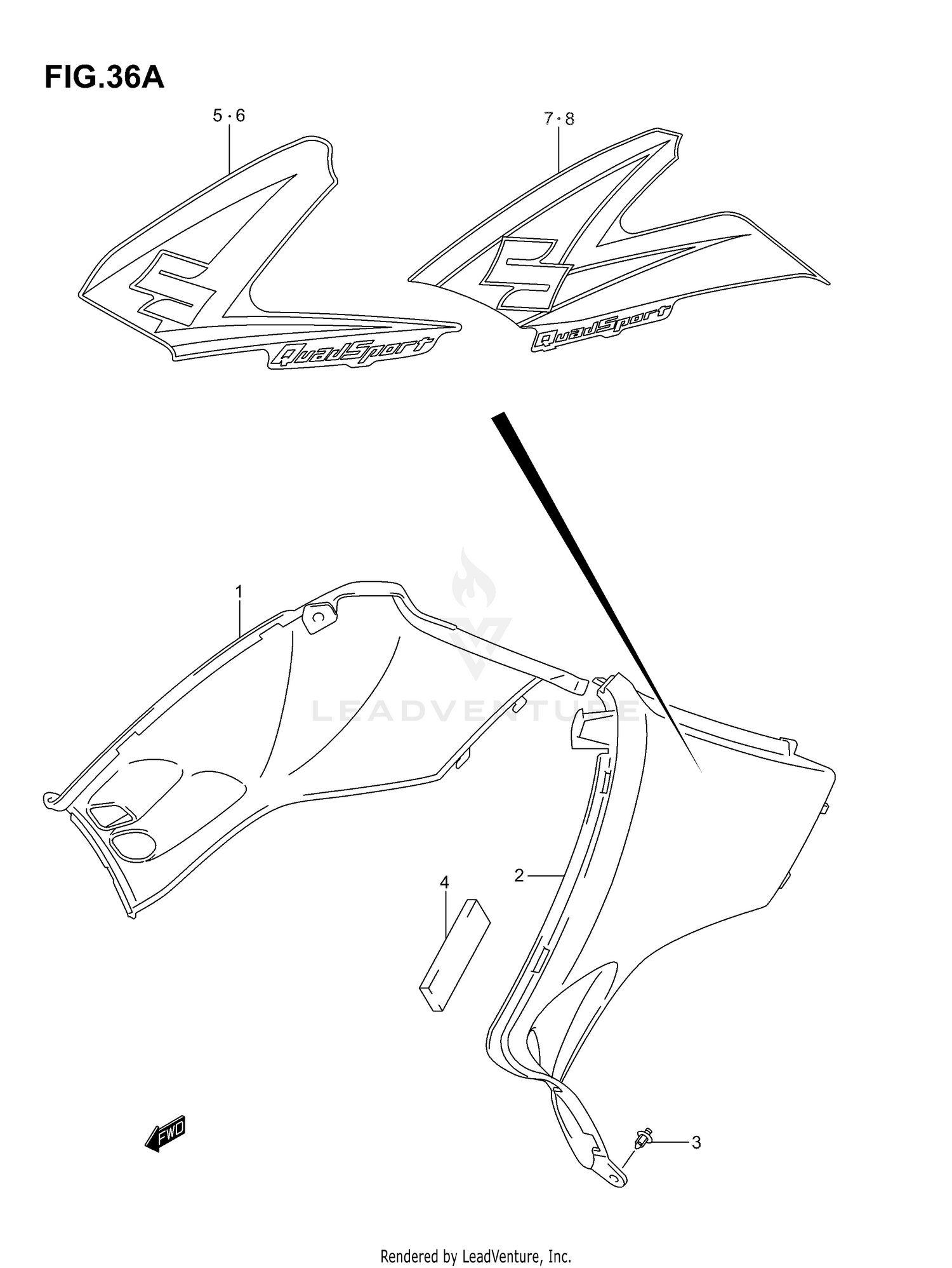 SIDE COVER (MODEL K5/K6)