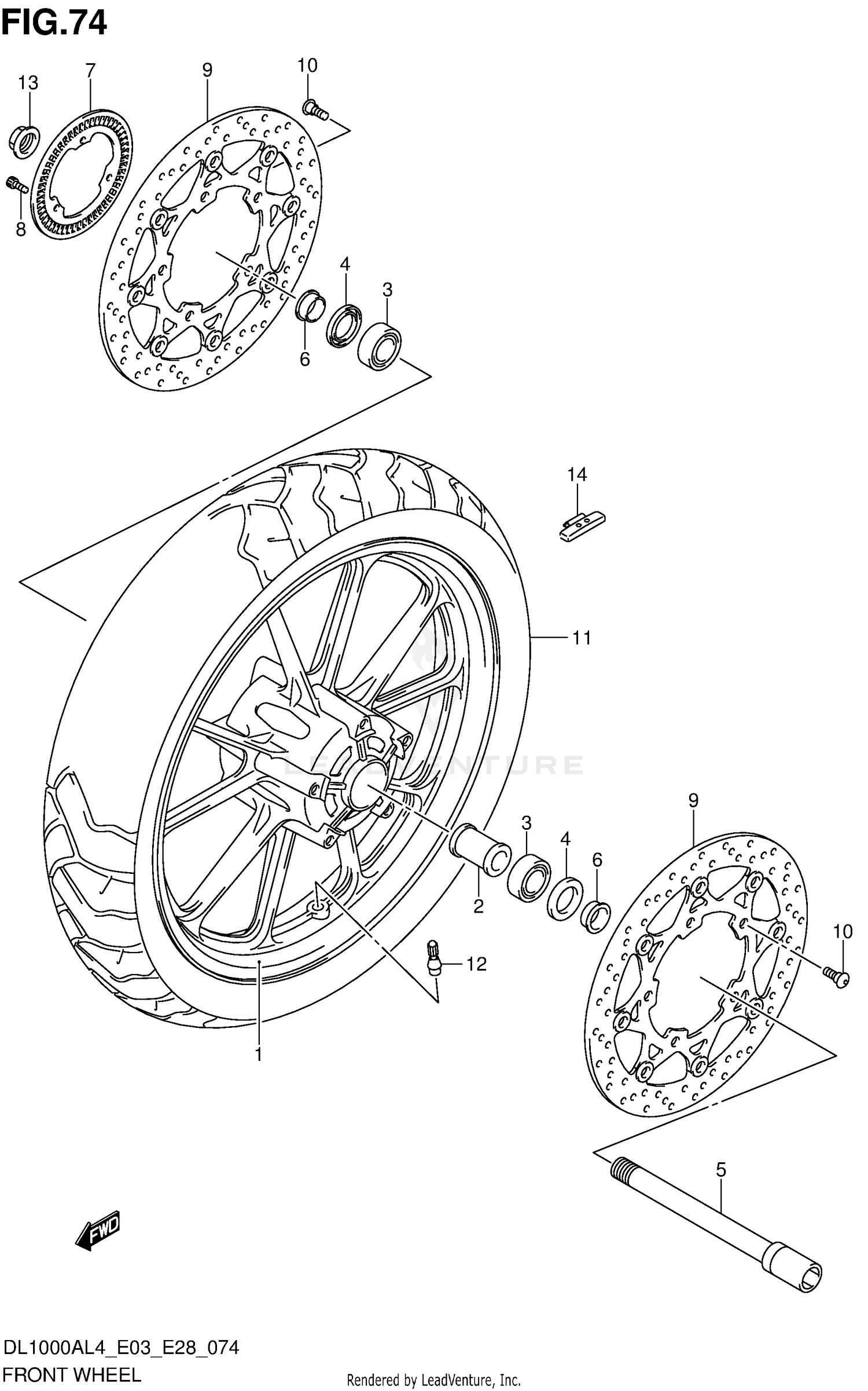 FRONT WHEEL