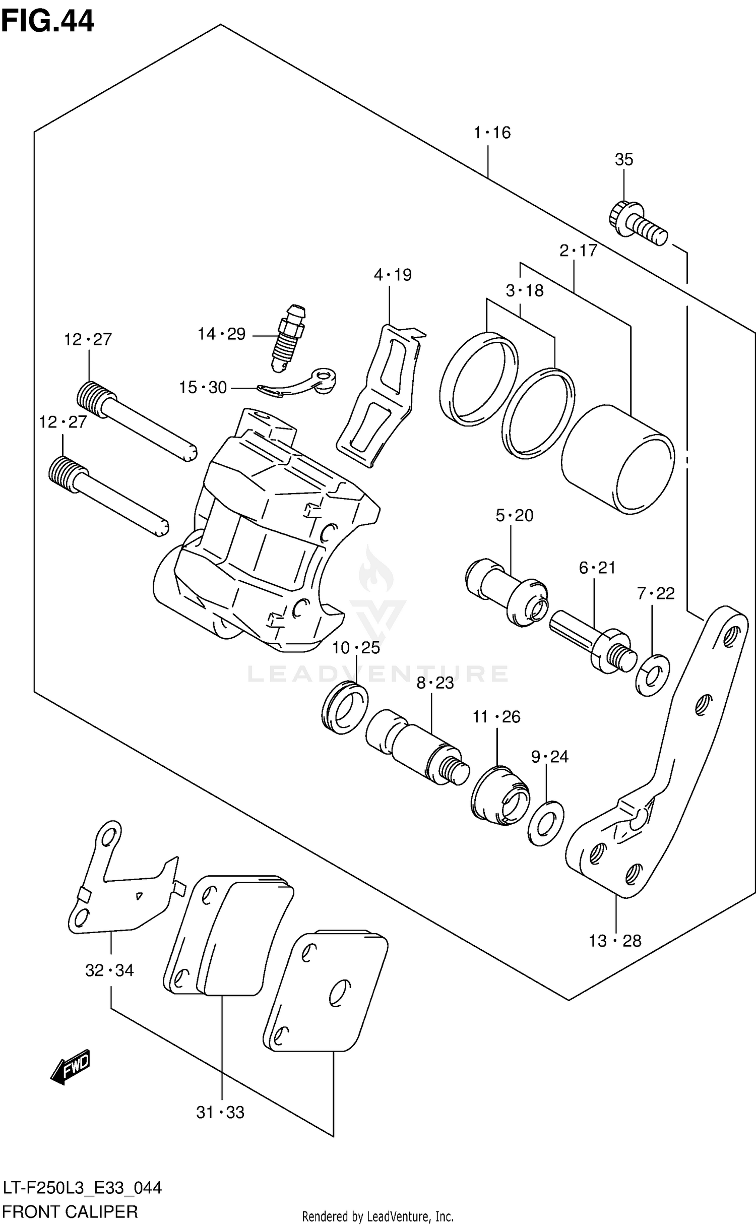 FRONT CALIPER