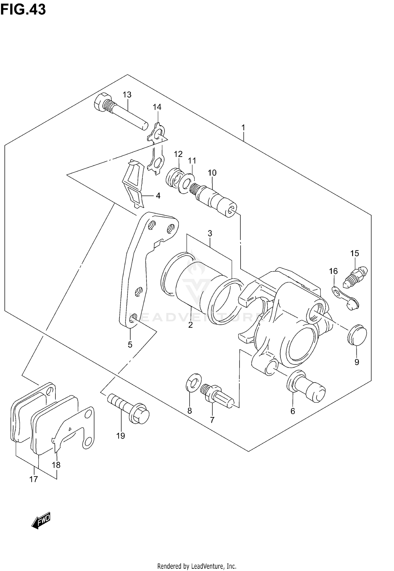 FRONT CALIPER