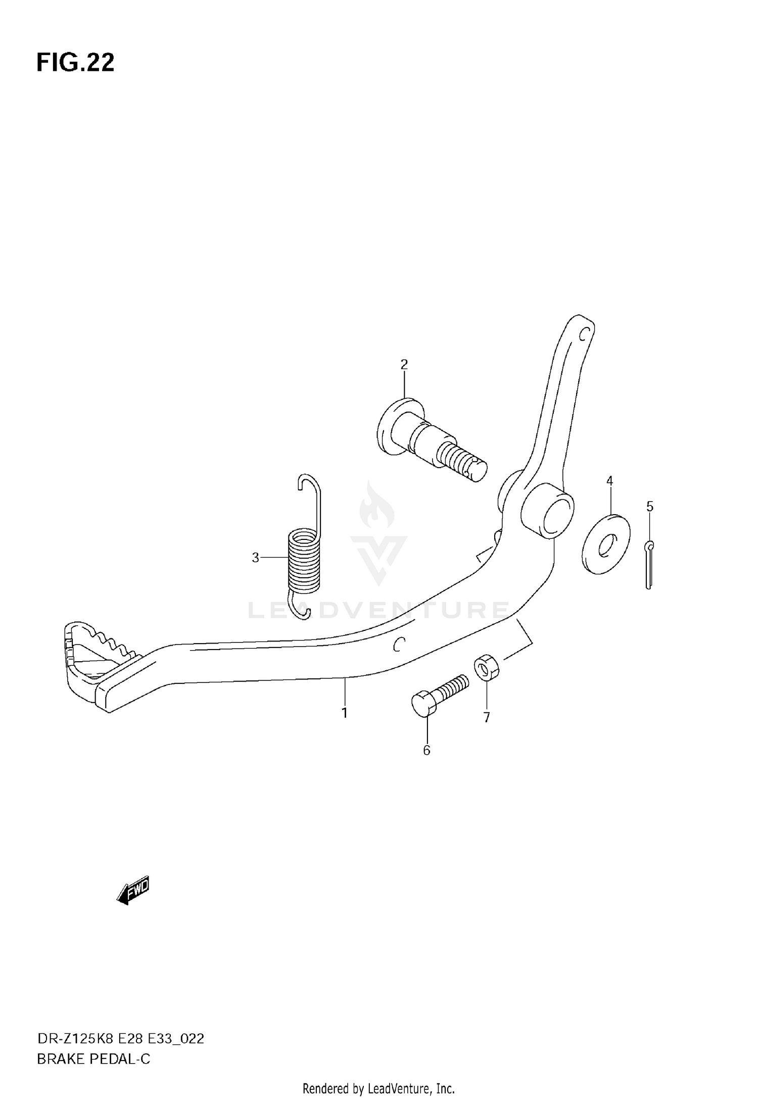 BRAKE PEDAL